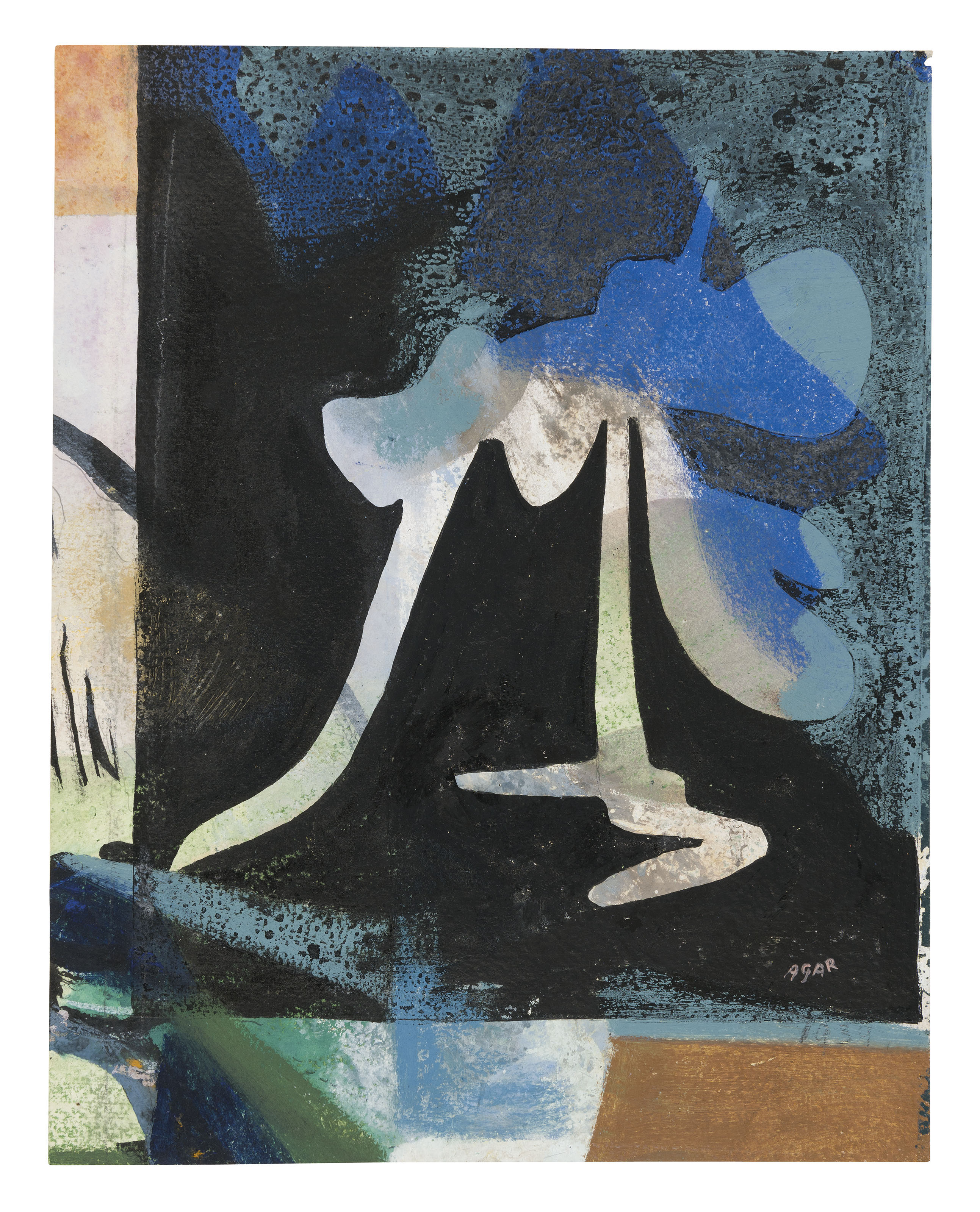 Eileen Agar — Синяя маска