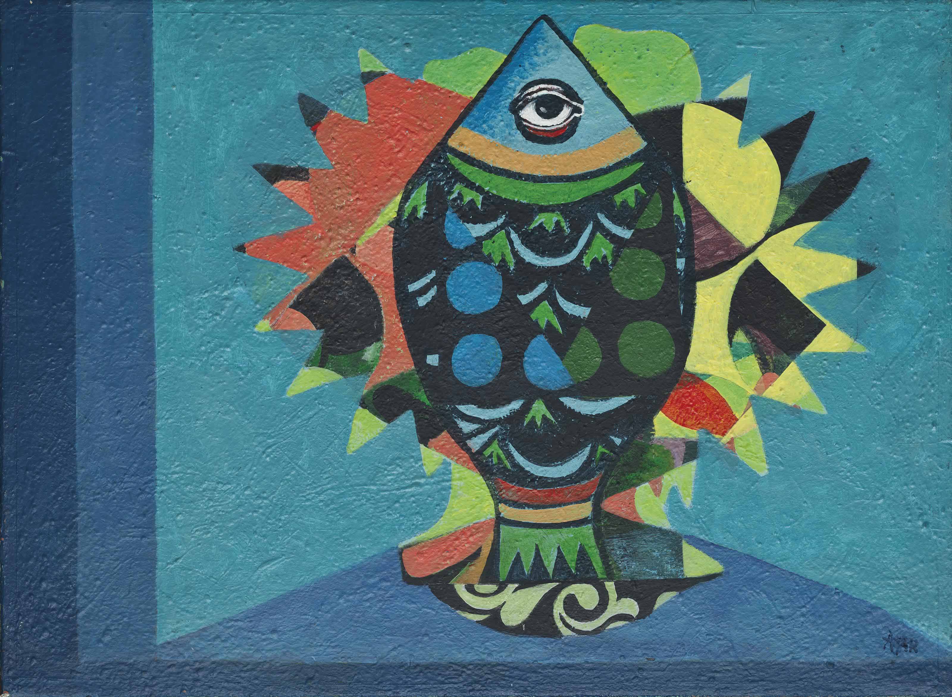 Eileen Agar — Цветок превращается в рыбу
