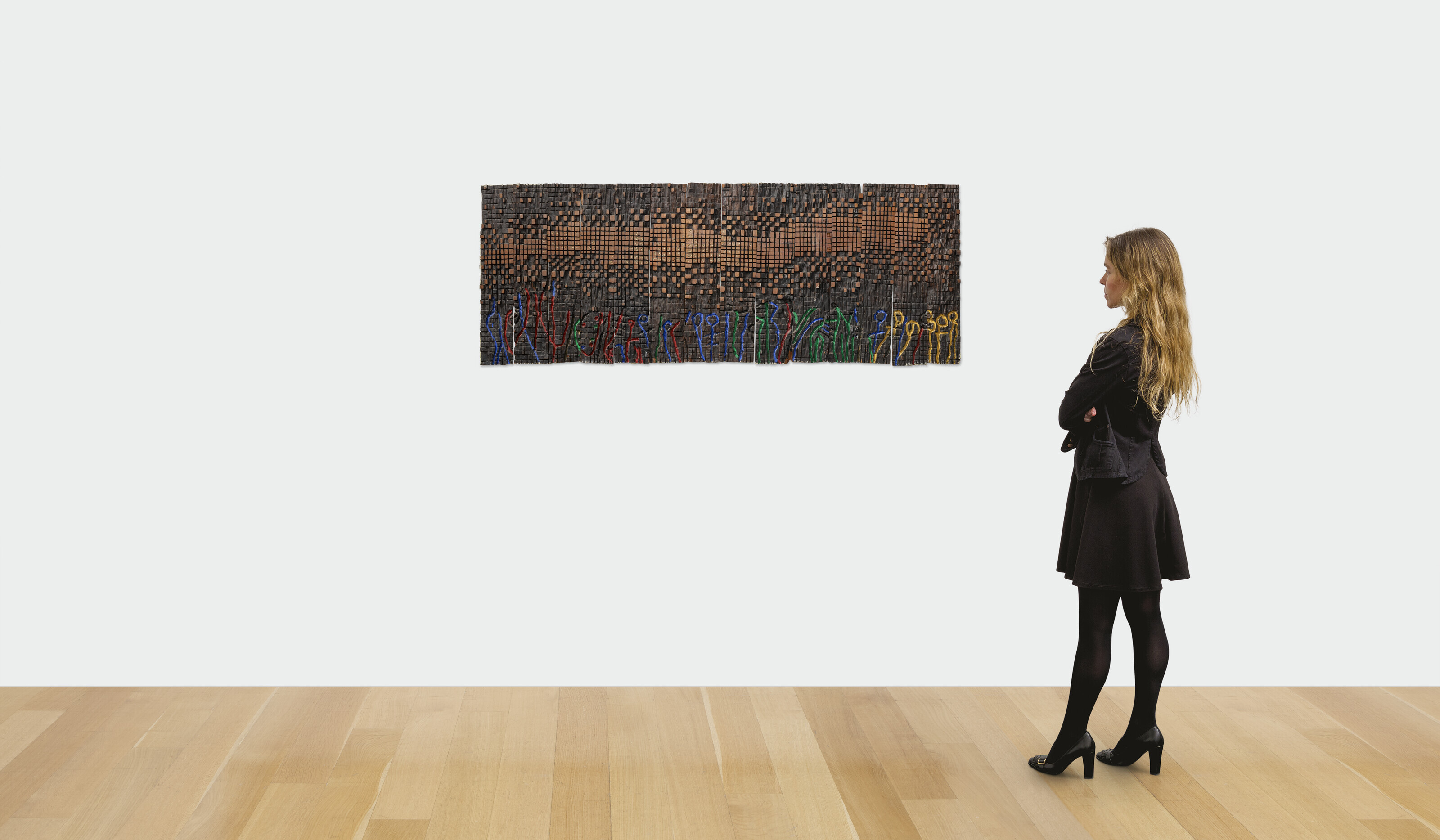 El Anatsui — Серия "Иллюзии и знамения" № IV, изображение 3