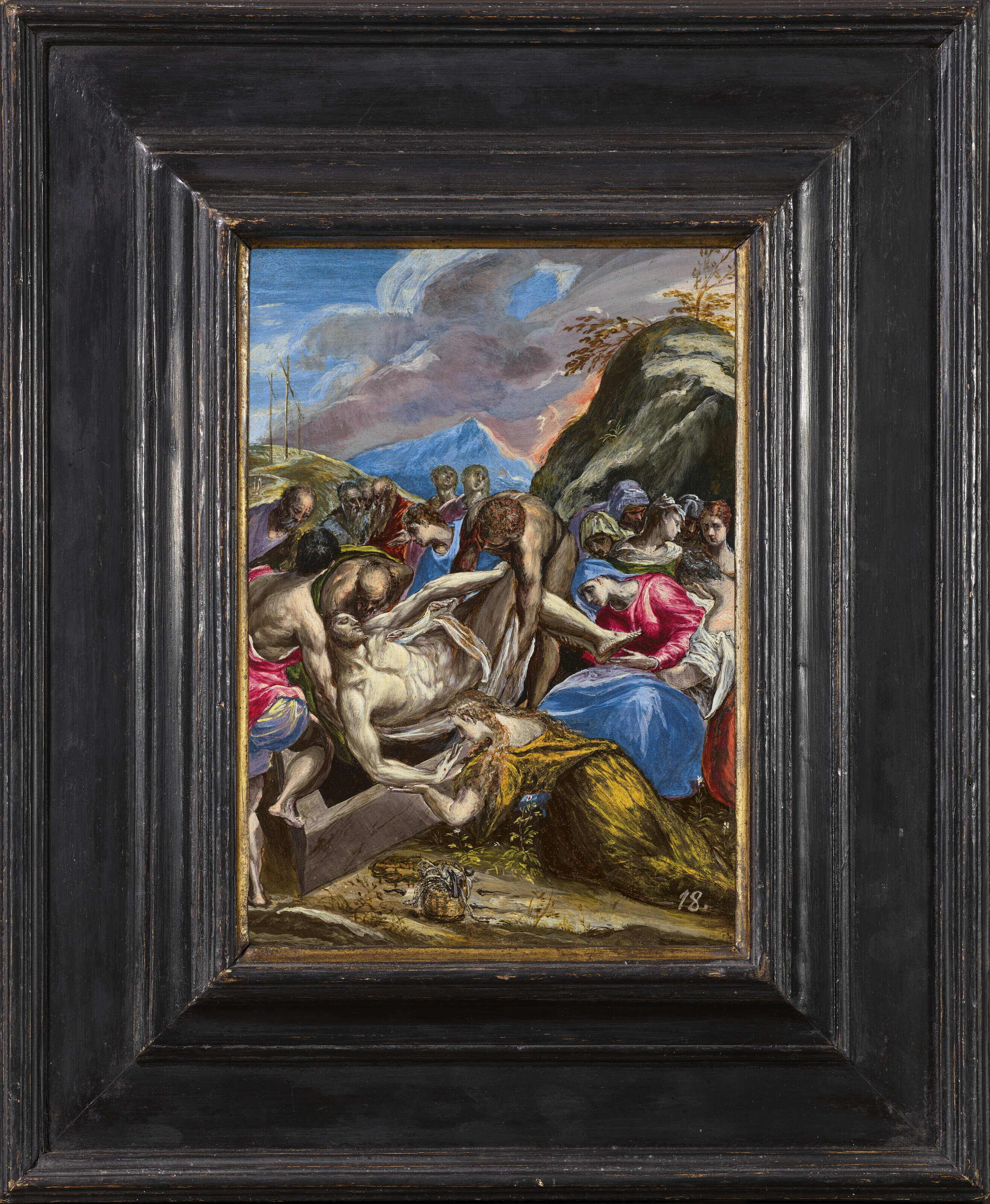 El Greco — Погребение Христа, изображение 2