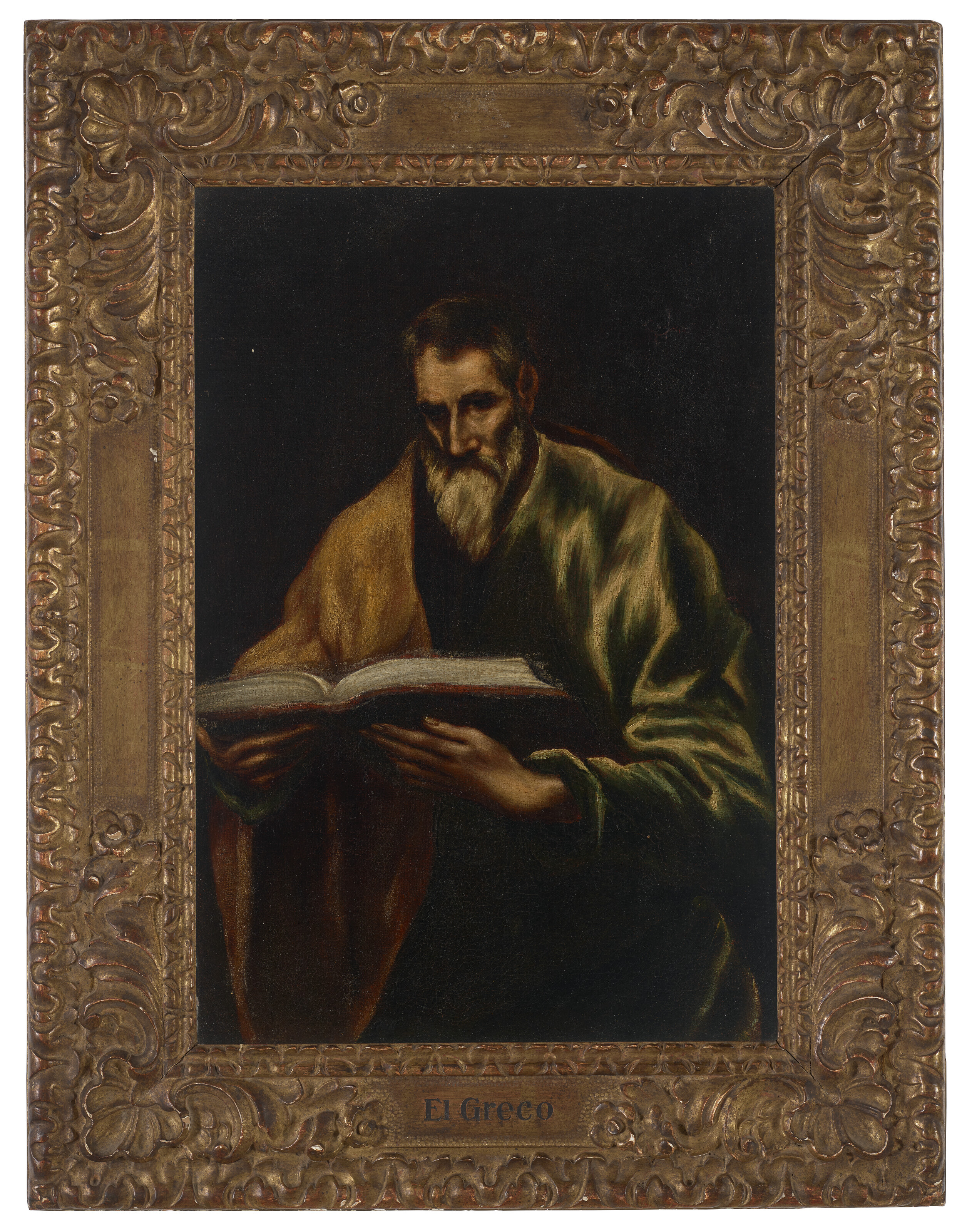 El Greco — Святой Симон