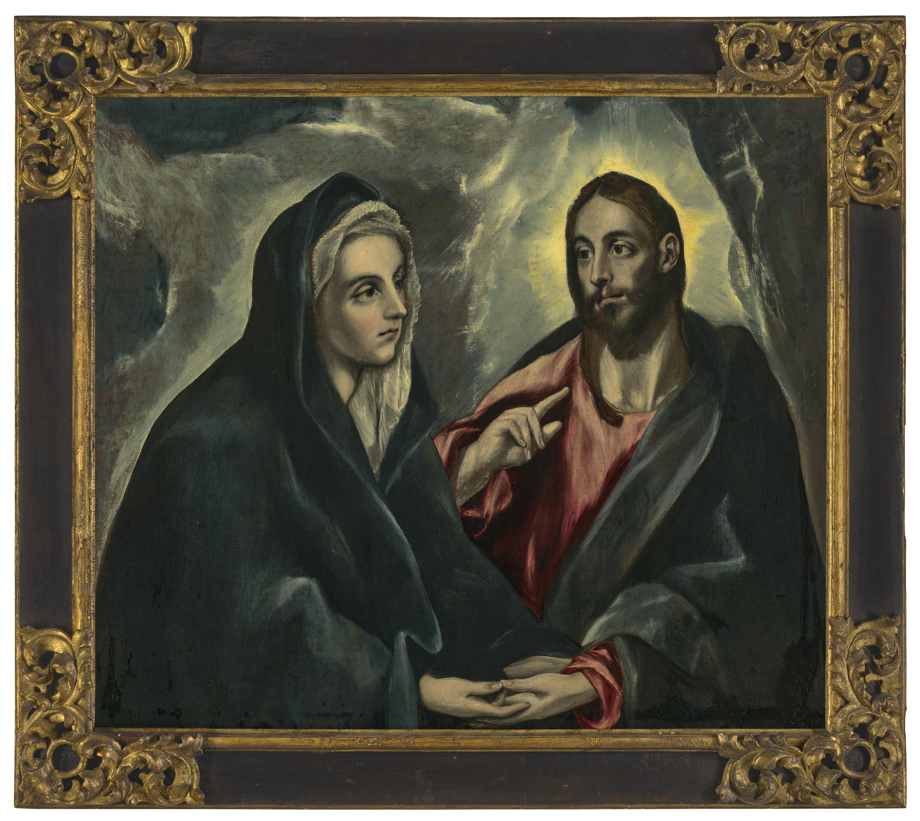 El Greco — Христос прощается со Своей Матерью, изображение 2