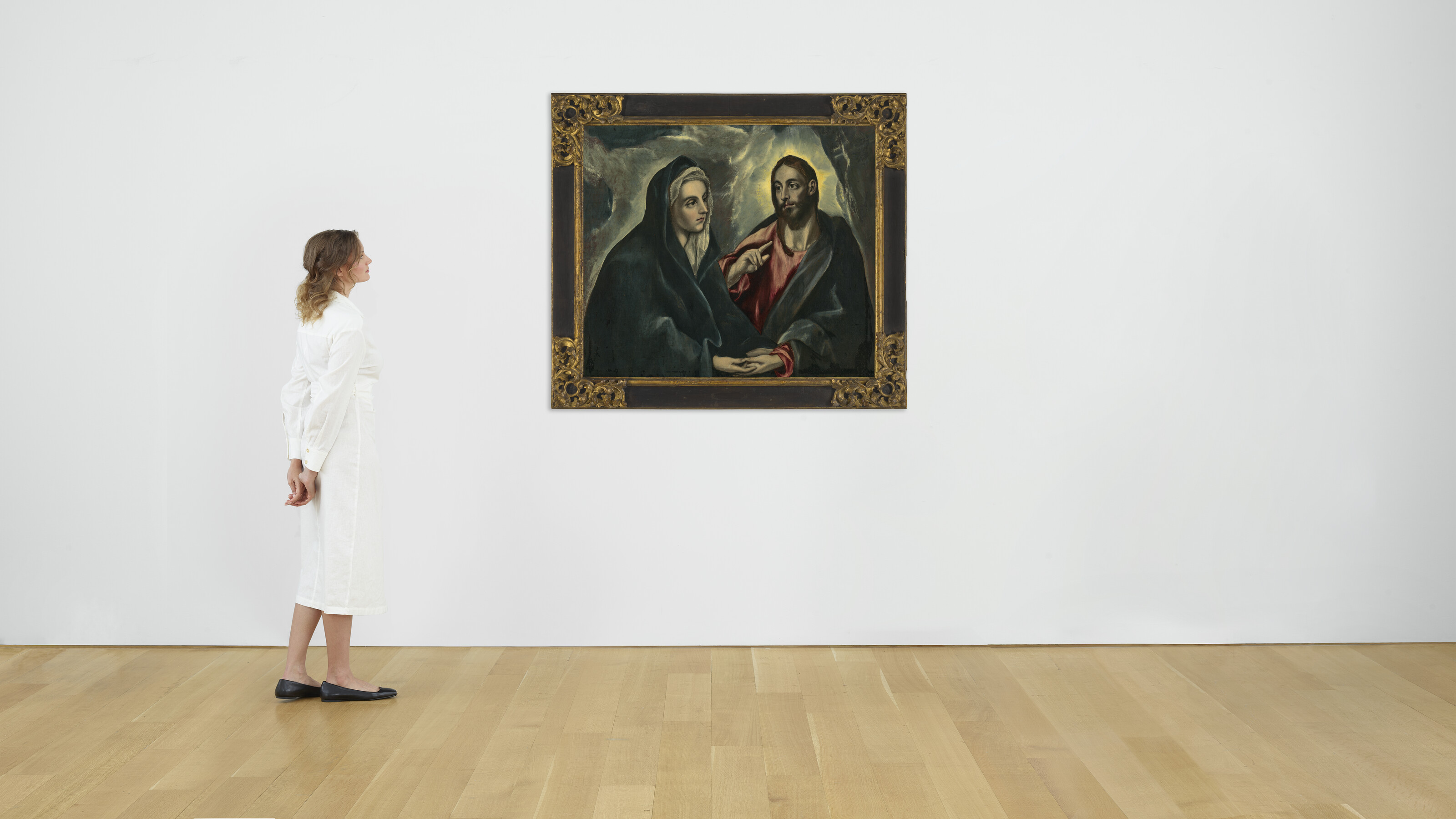 El Greco — Христос прощается со Своей Матерью, изображение 4