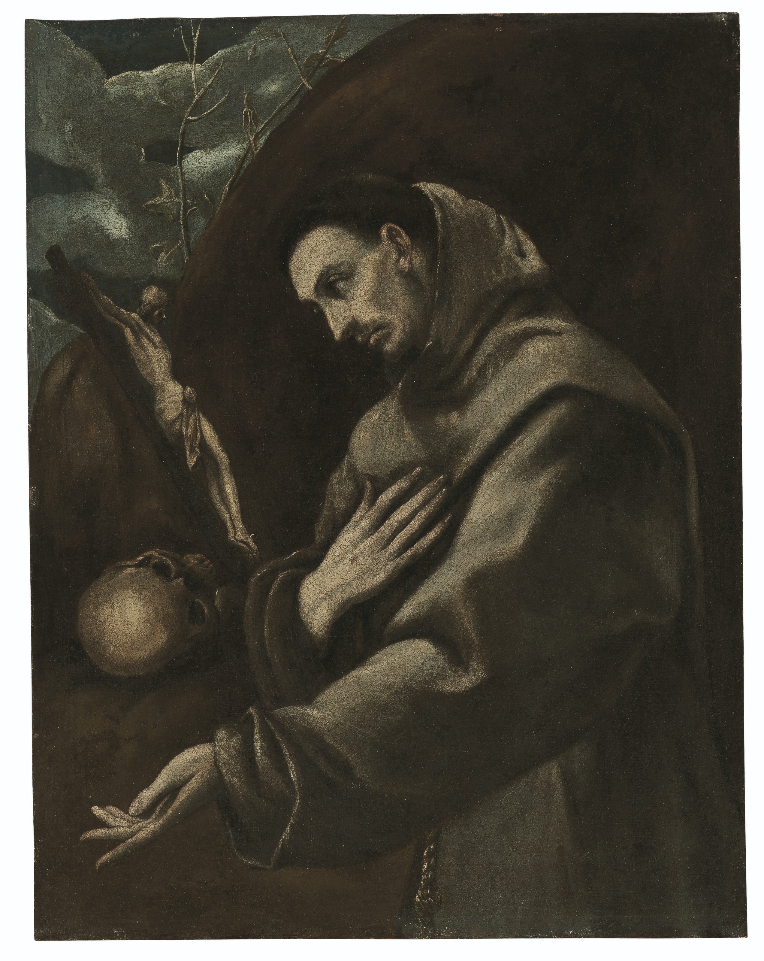 El Greco — Святой Франциск в раздумье