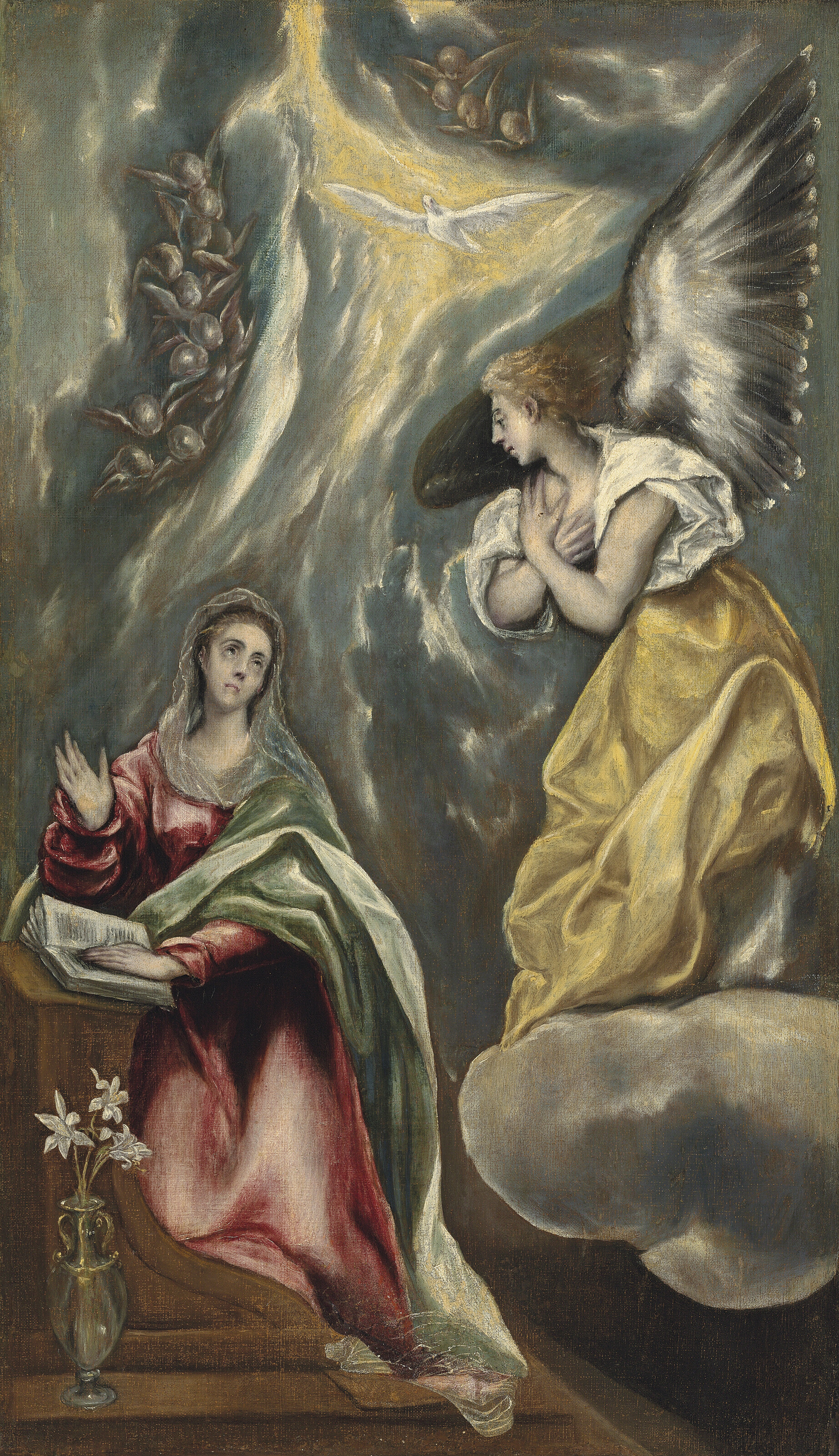 El Greco — Благовещение Пресвятой Богородицы