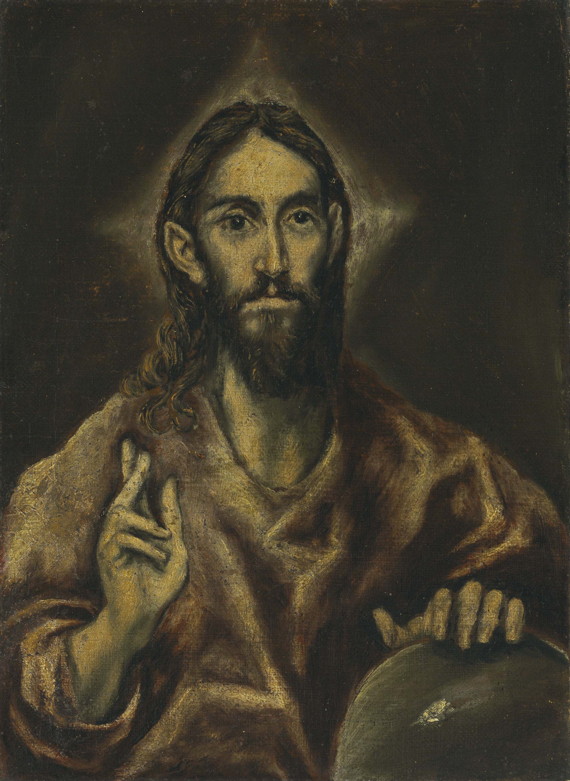 El Greco — Христос в благословении