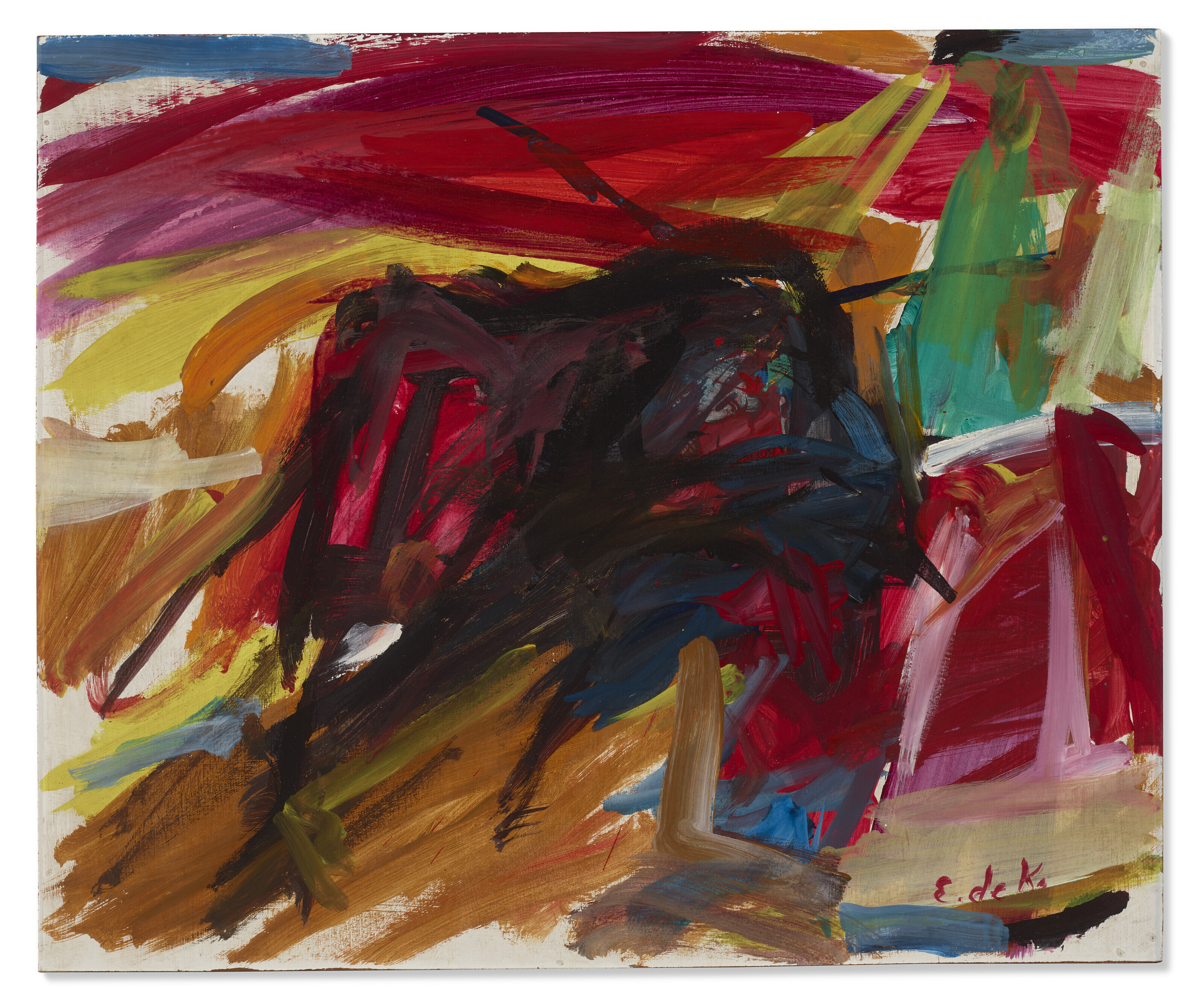 Elaine de Kooning — Сумерки в Хуаресе № I, изображение 2