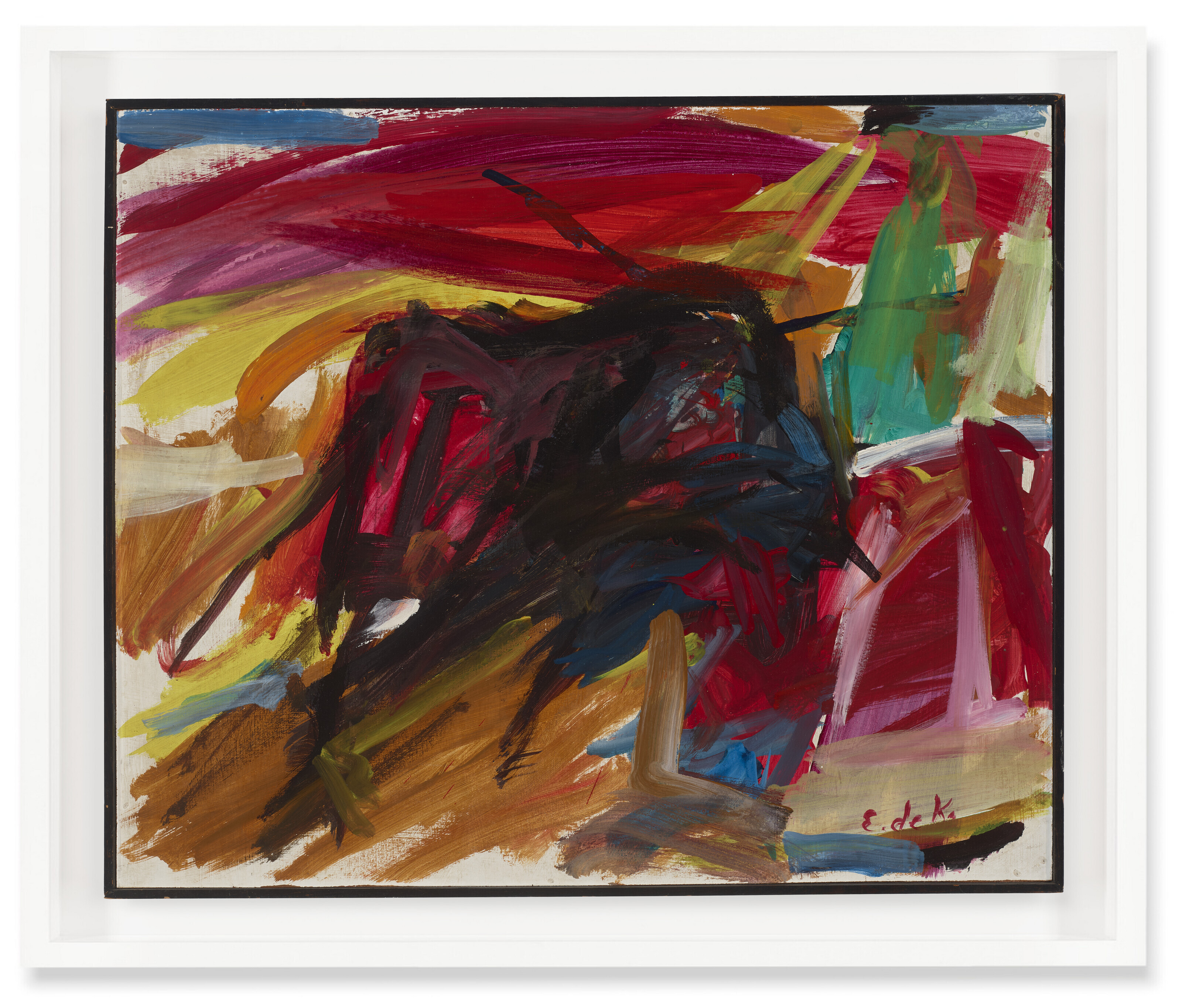 Elaine de Kooning — Сумерки в Хуаресе № I, изображение 4