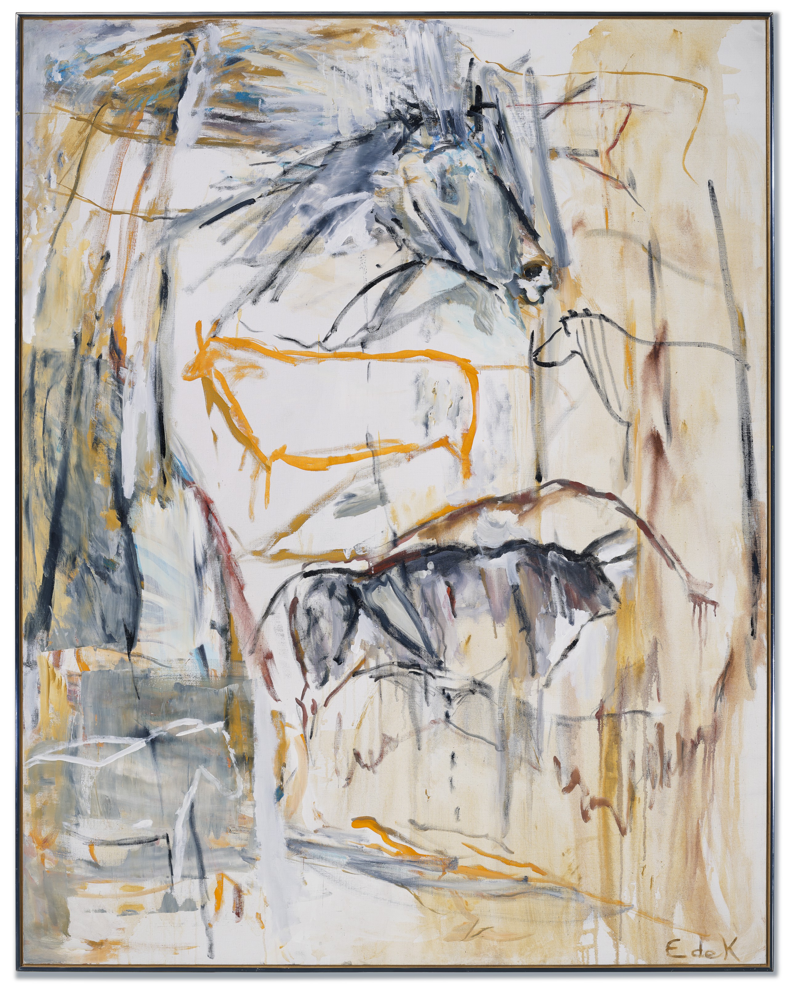 Elaine de Kooning — Стена эха (пещера №68), изображение 2