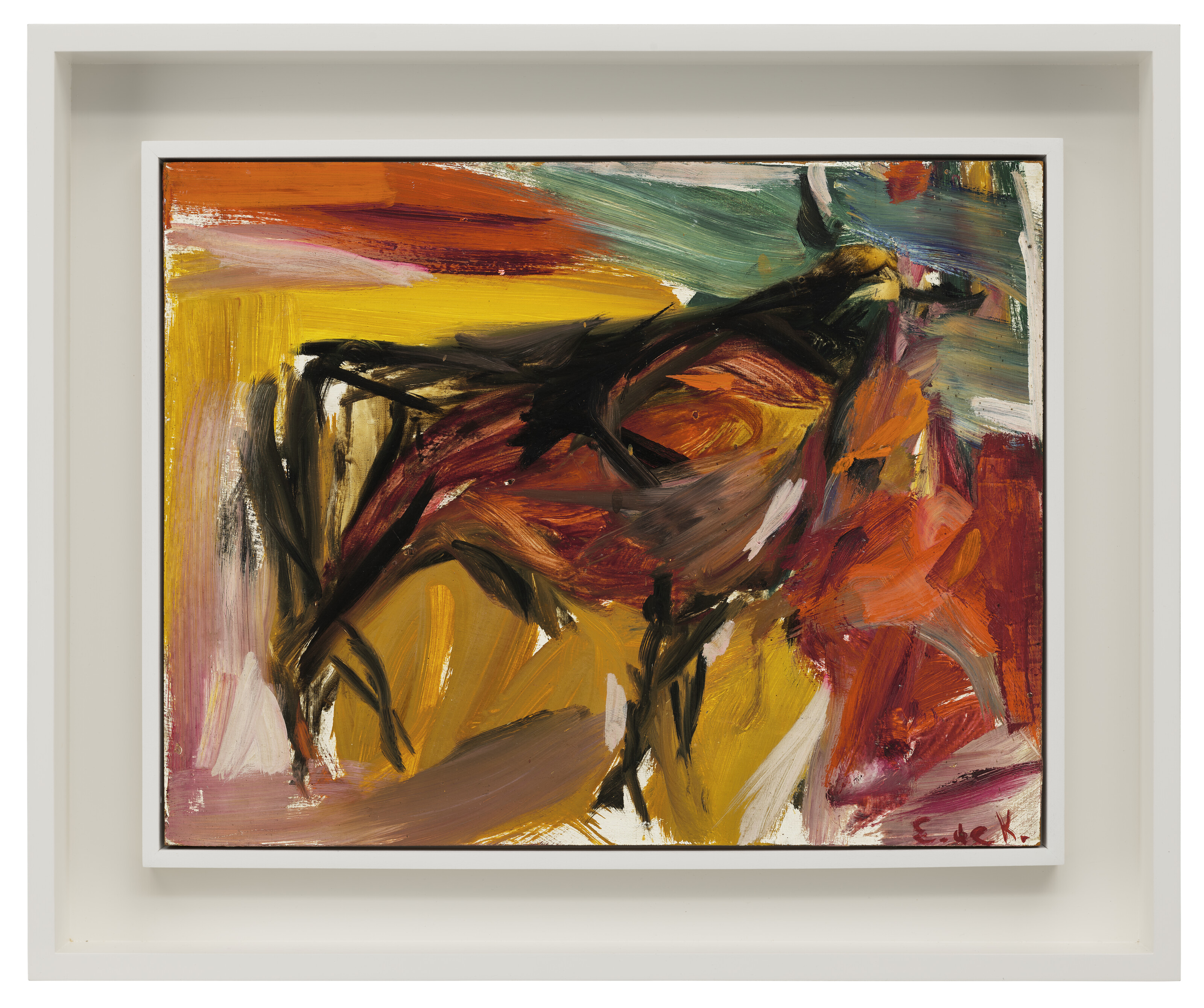 Elaine de Kooning — Стоящий бык, изображение 2