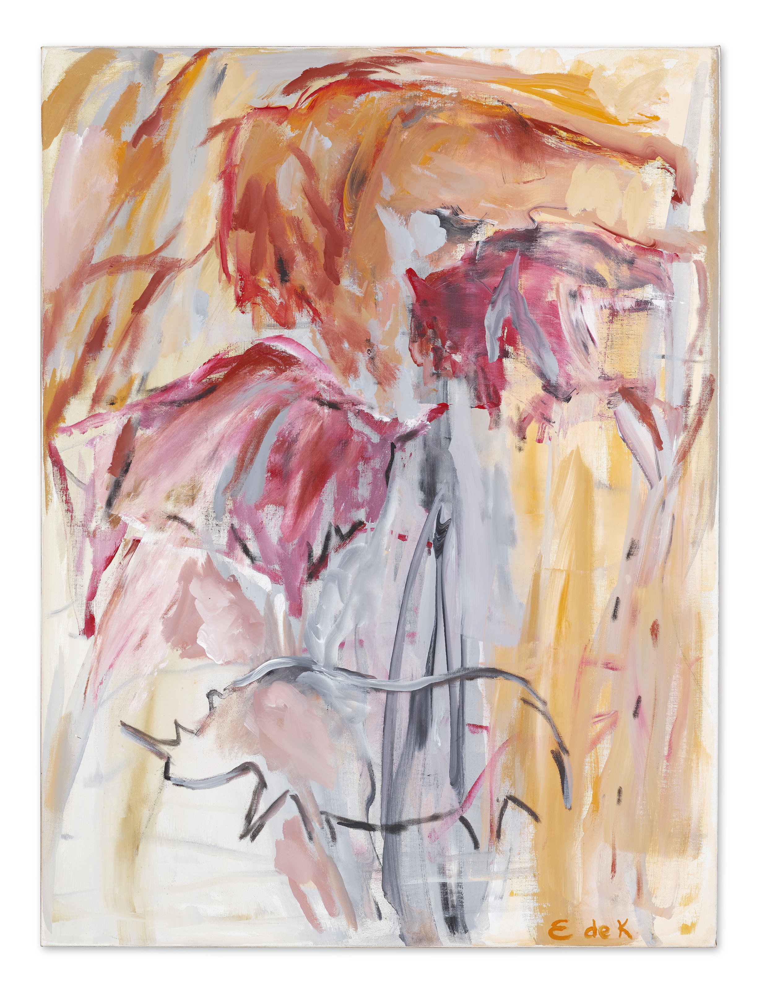 Elaine de Kooning — Грот Красной окиси (пещера №175), изображение 1