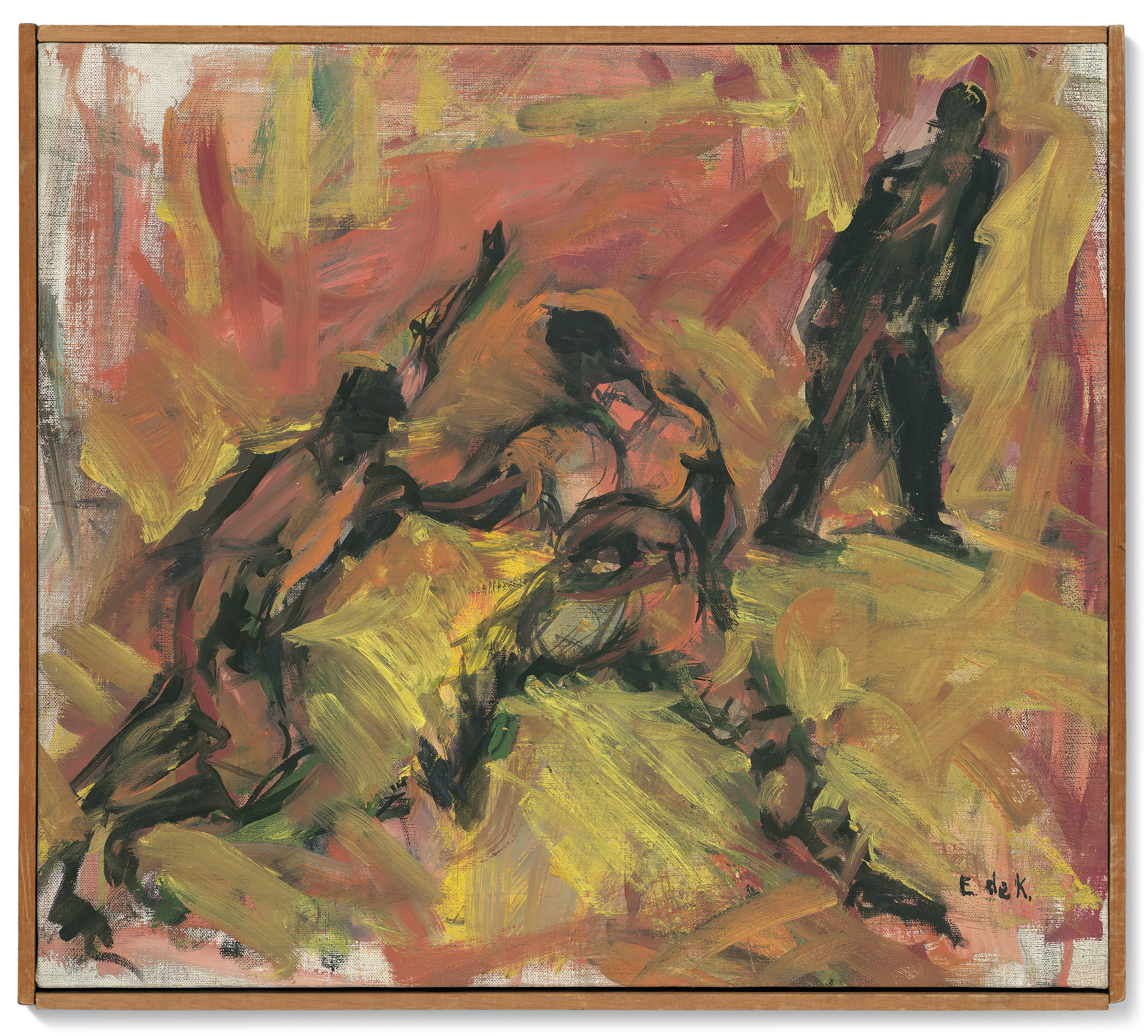 Elaine de Kooning — Бейсбол, изображение 2