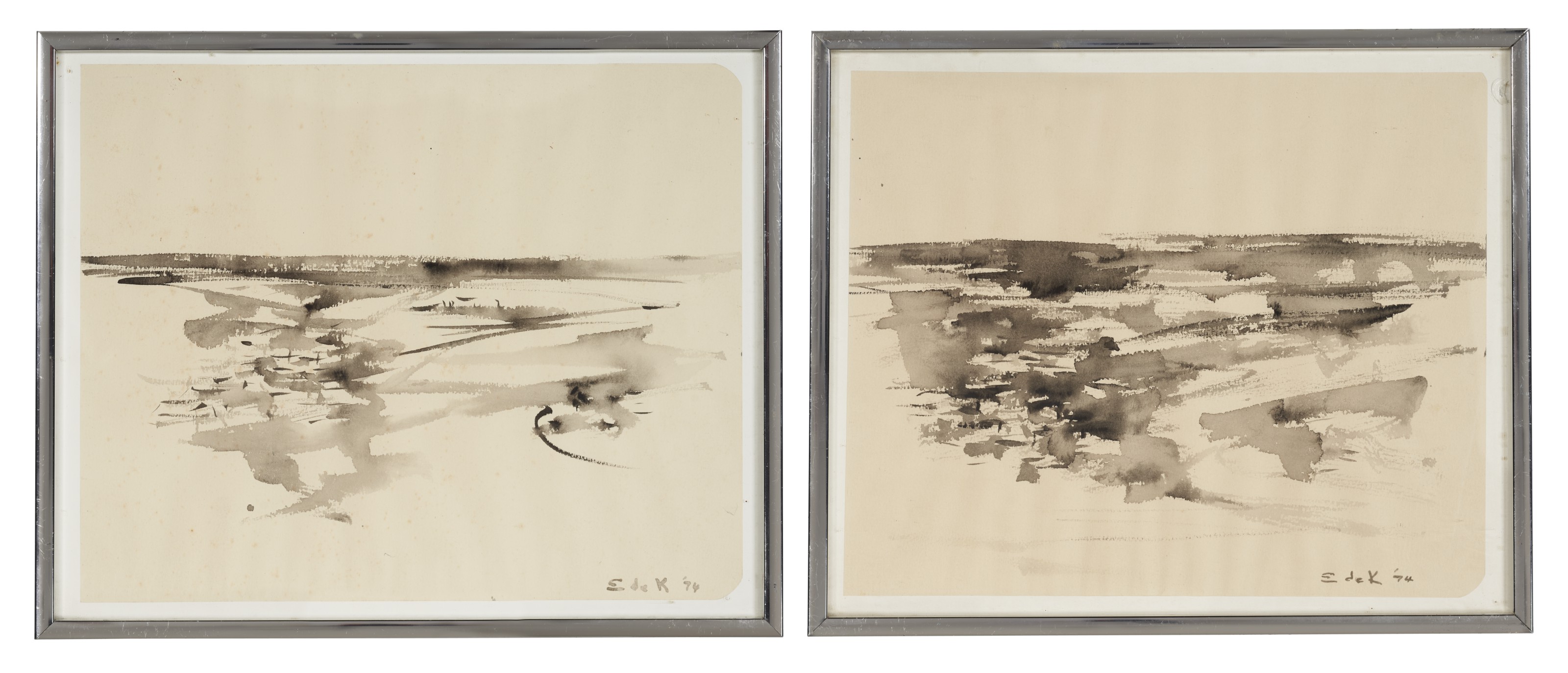 Elaine de Kooning — Этампы №23 и №29