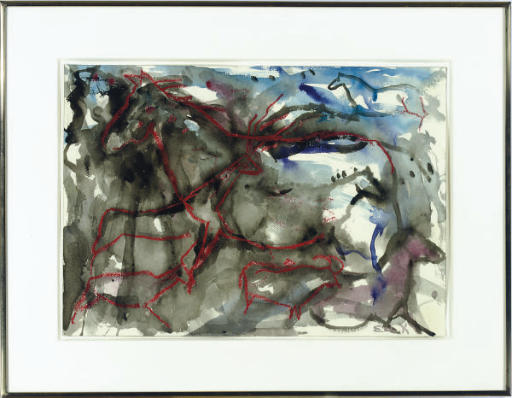 Elaine de Kooning — Стена теней (пещера №109P)
