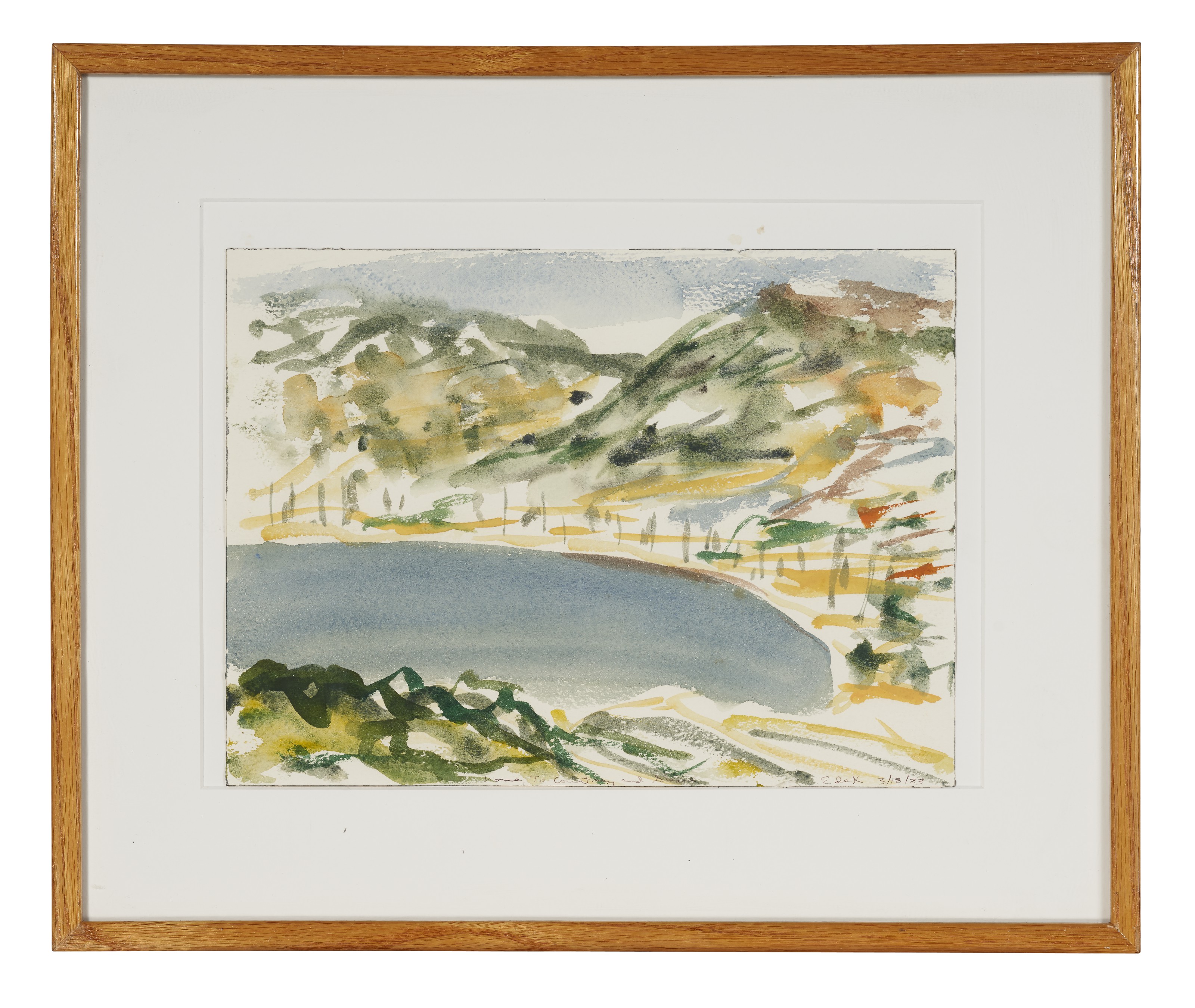 Elaine de Kooning — Пейзаж