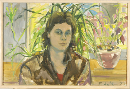 Elaine de Kooning — Портрет молодого человека