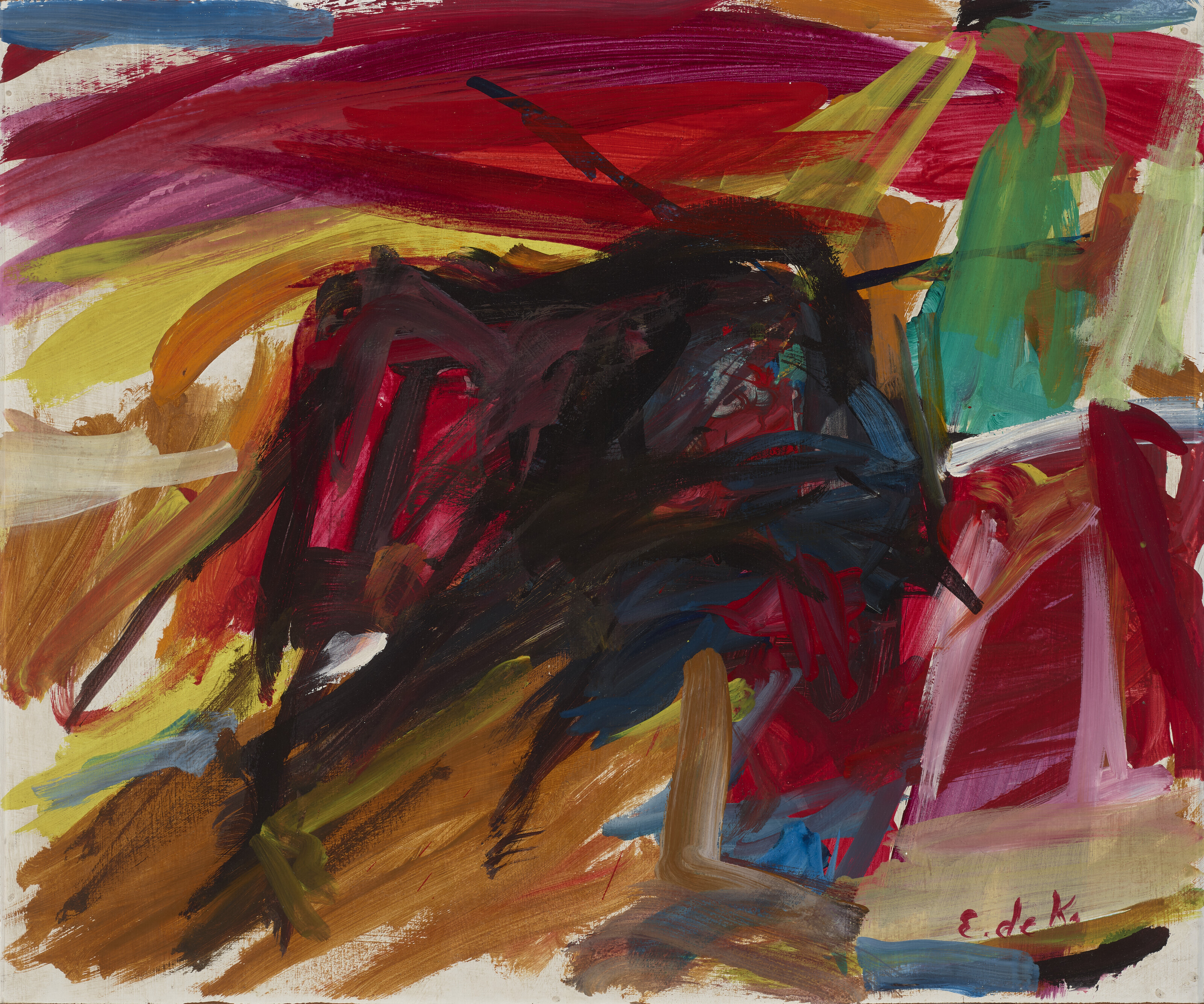 Elaine de Kooning — Сумерки в Хуаресе № I