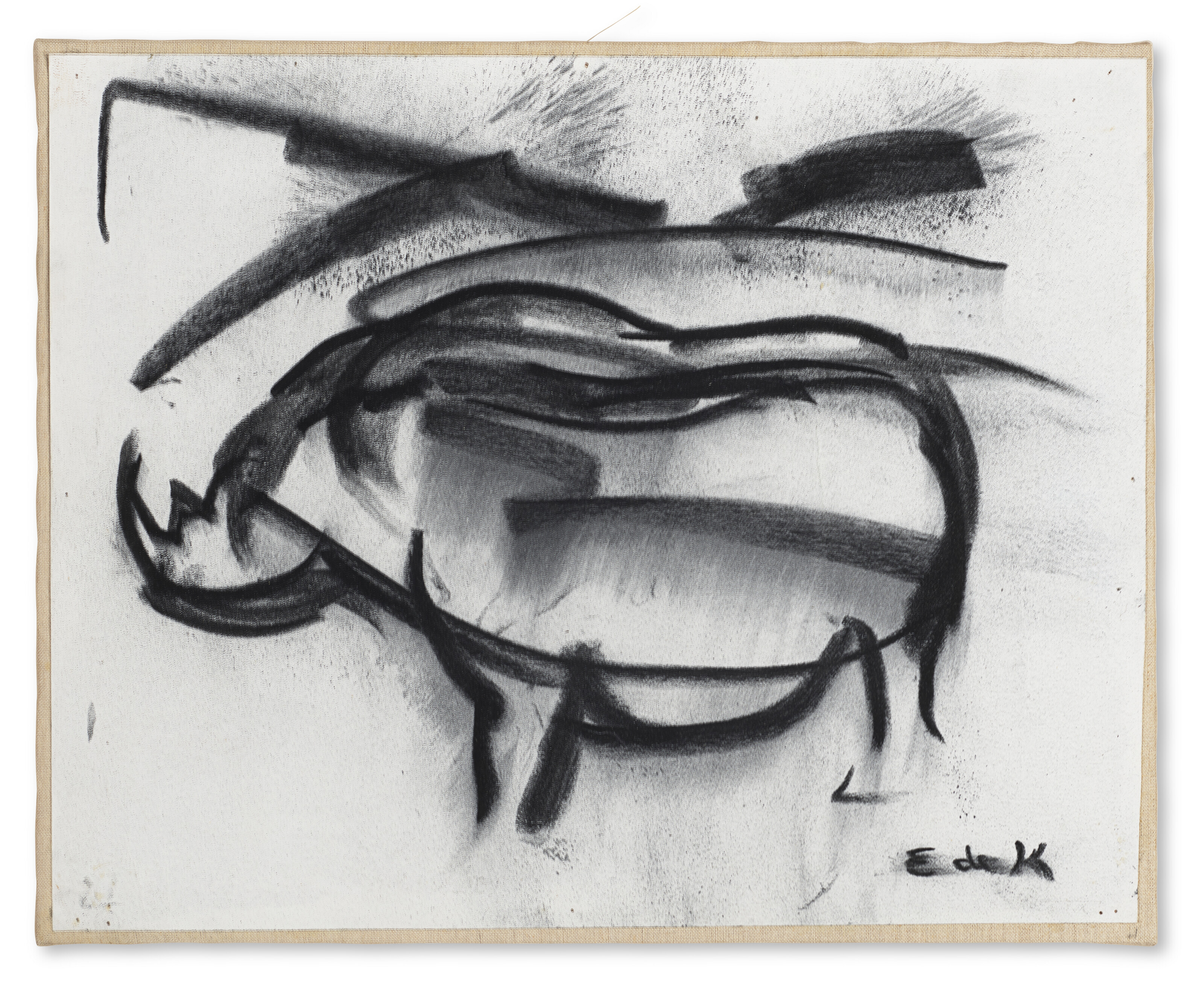 Elaine de Kooning — Вечер носорога