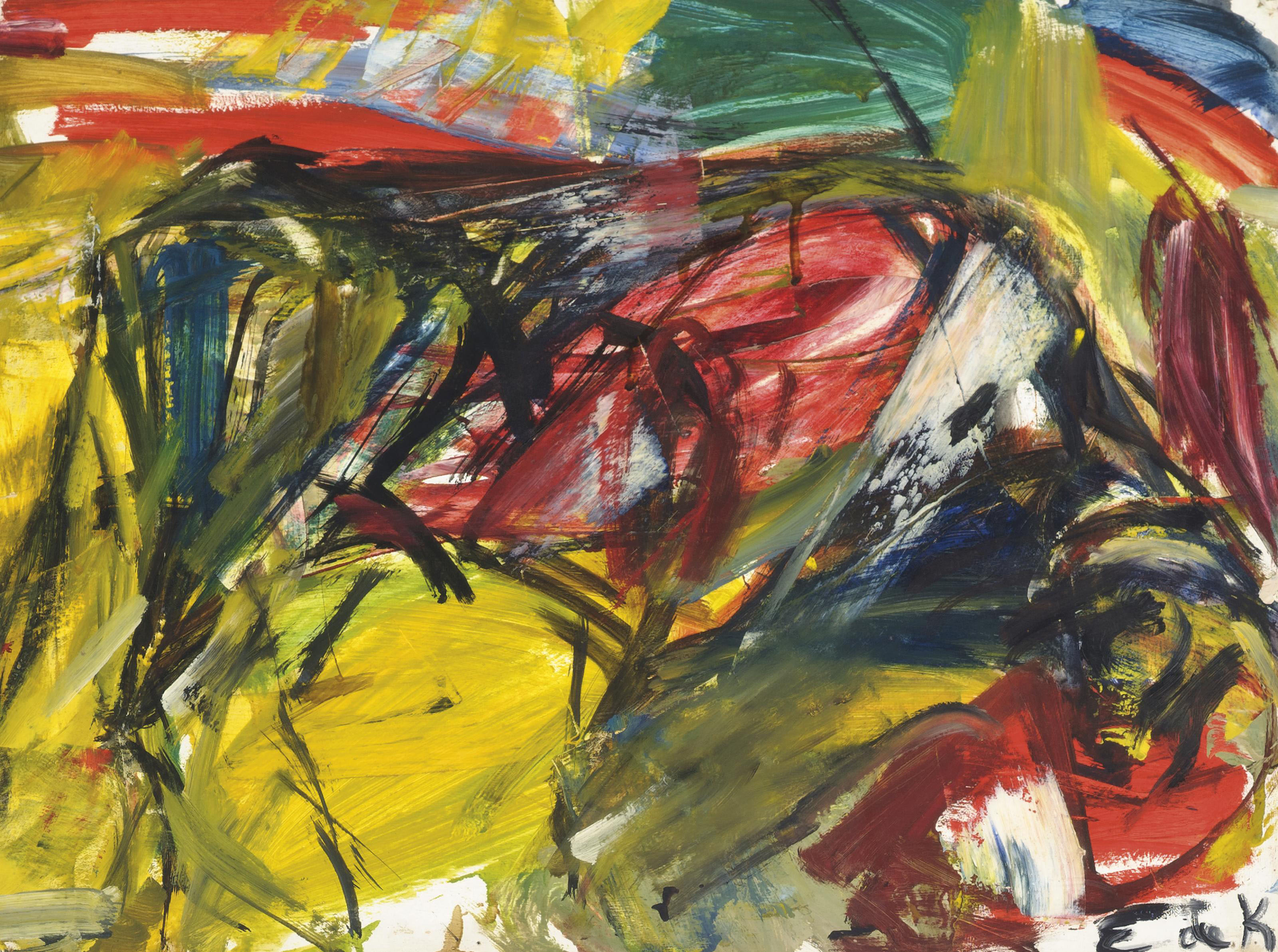 Elaine de Kooning — Бык