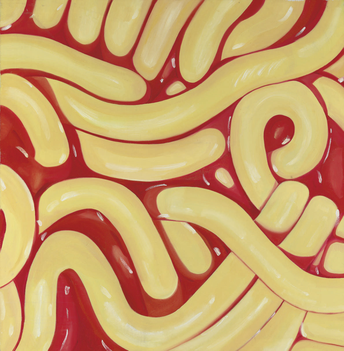 Elaine Sturtevant — Исследование для журнала Rosenquist's Spaghetti & Grass