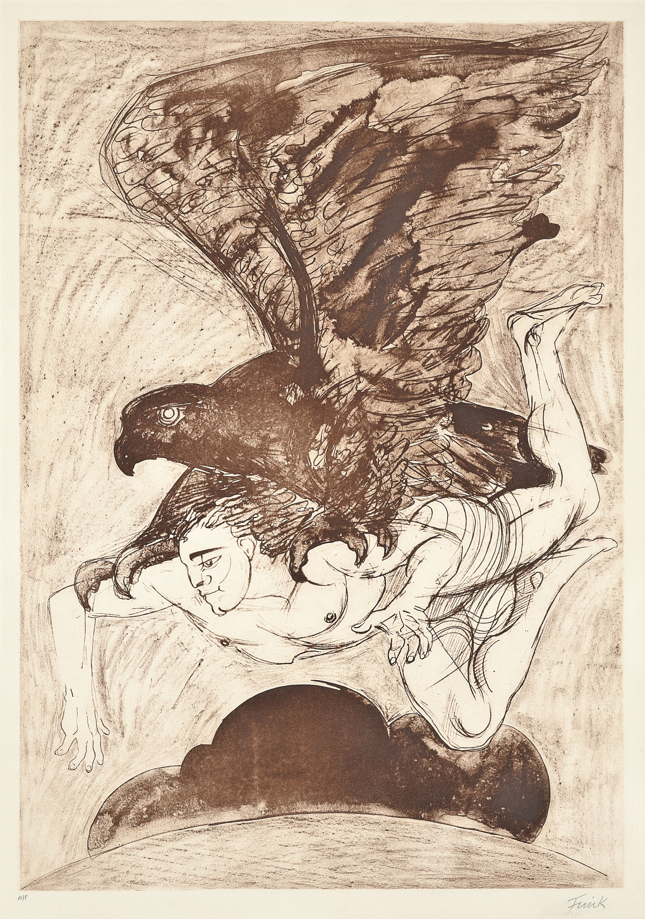 Elisabeth Frink — Дети богов: Пять табличек (Мудрец 146, 148, 150-152), изображение 2