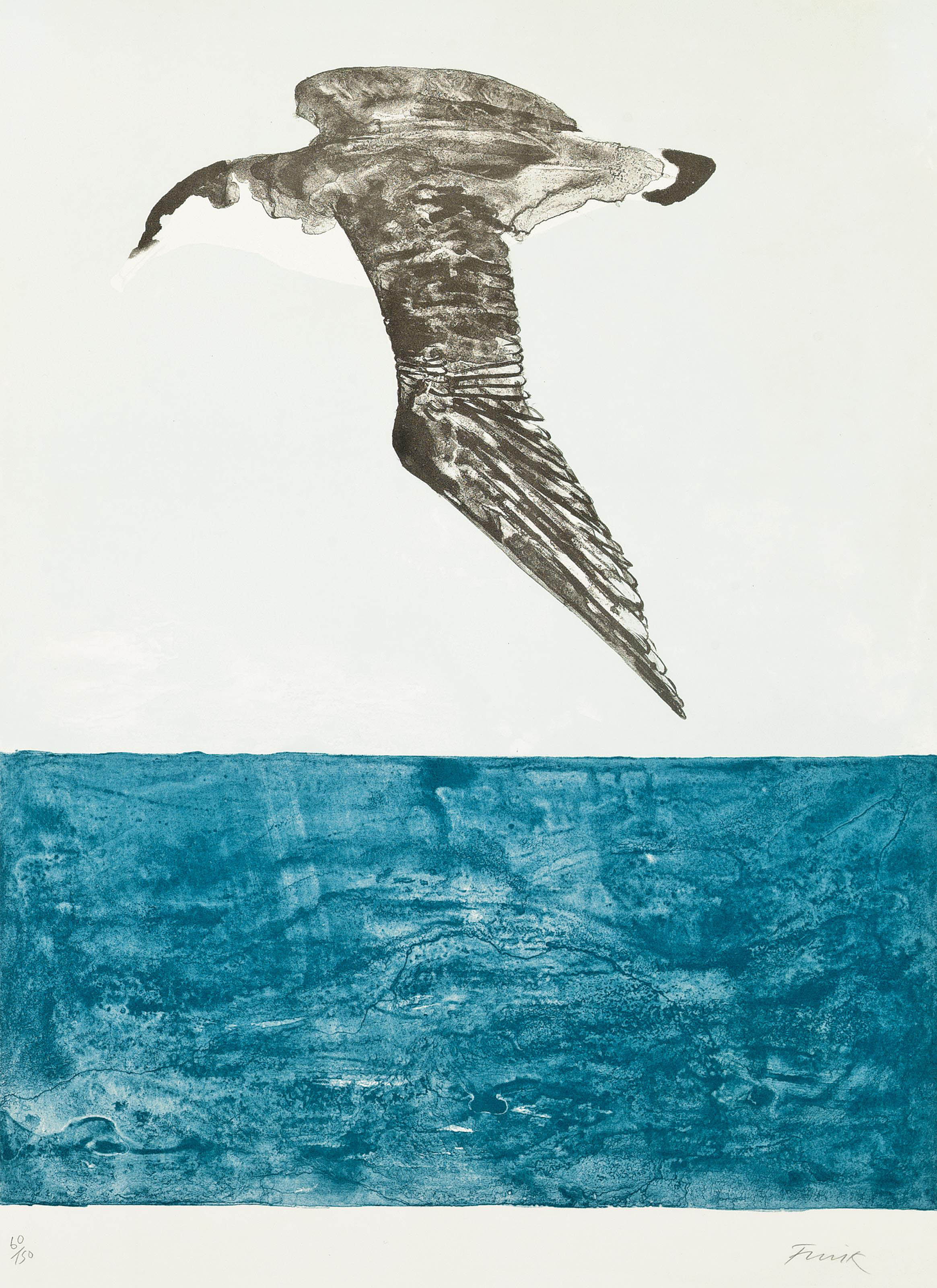Elisabeth Frink — Буревестник, от: Seabirds (W. 90)