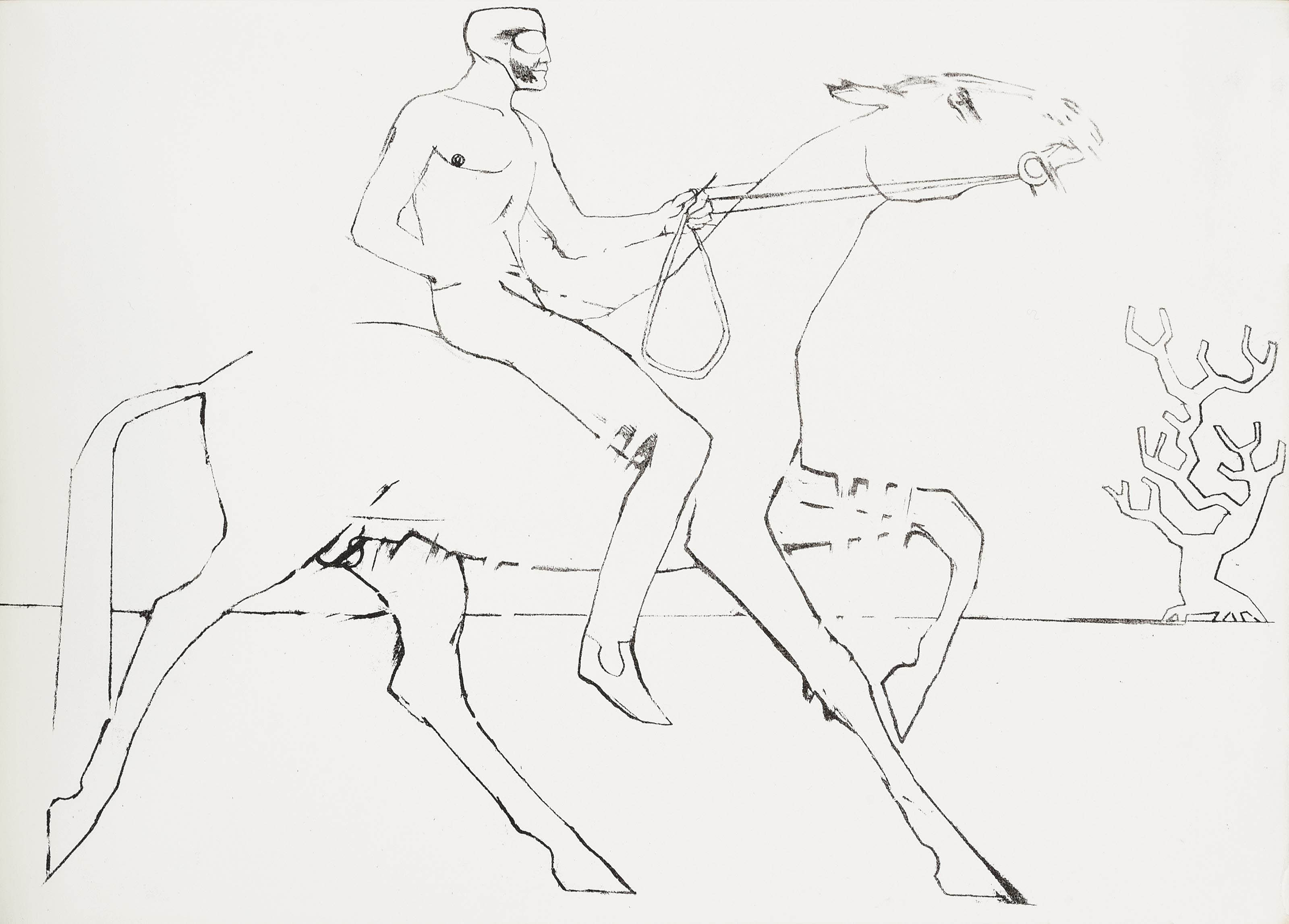 Elisabeth Frink — Басни Эзопа (Мудрец, 22-25)