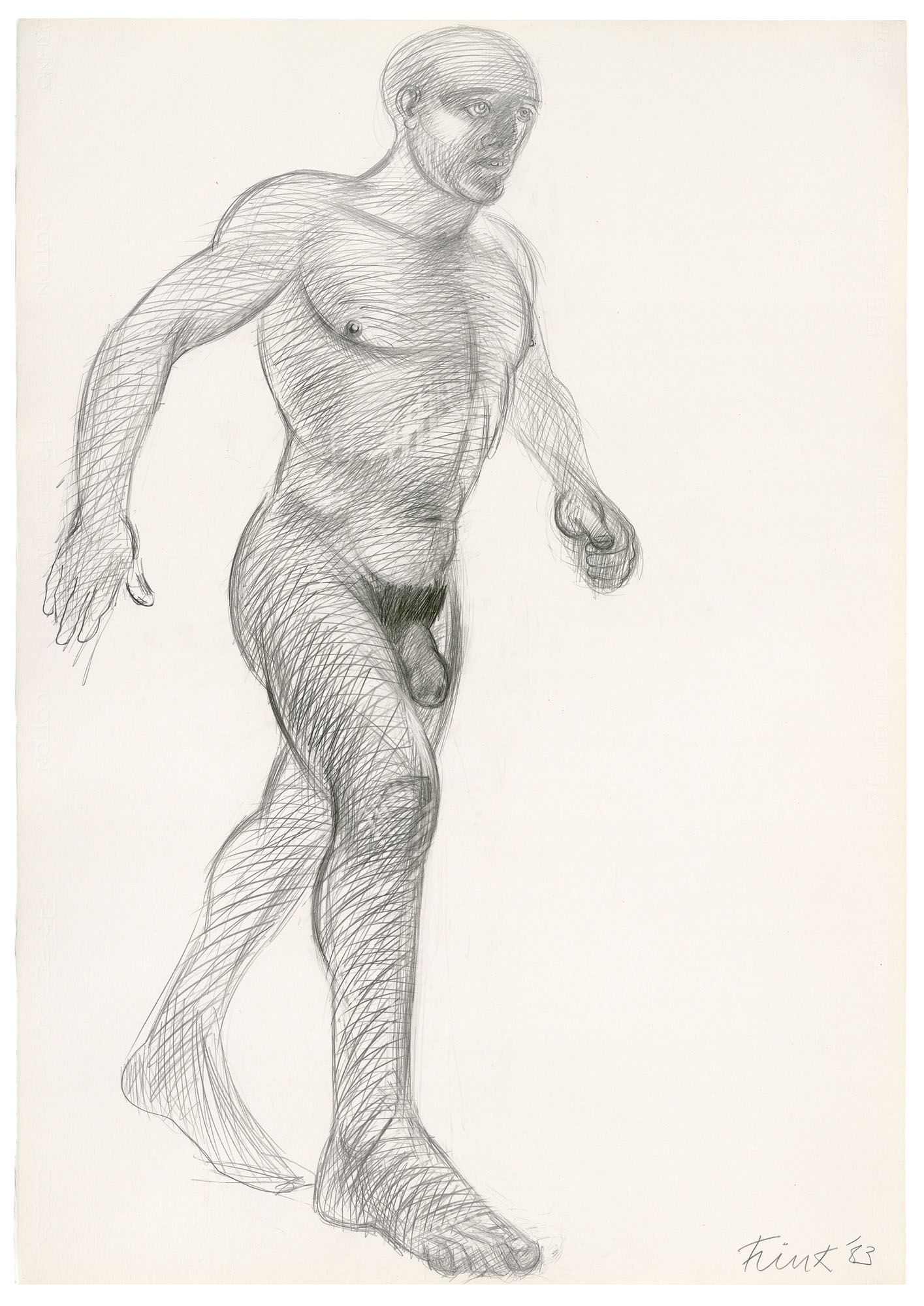 Elisabeth Frink — Исследование шагающего человека