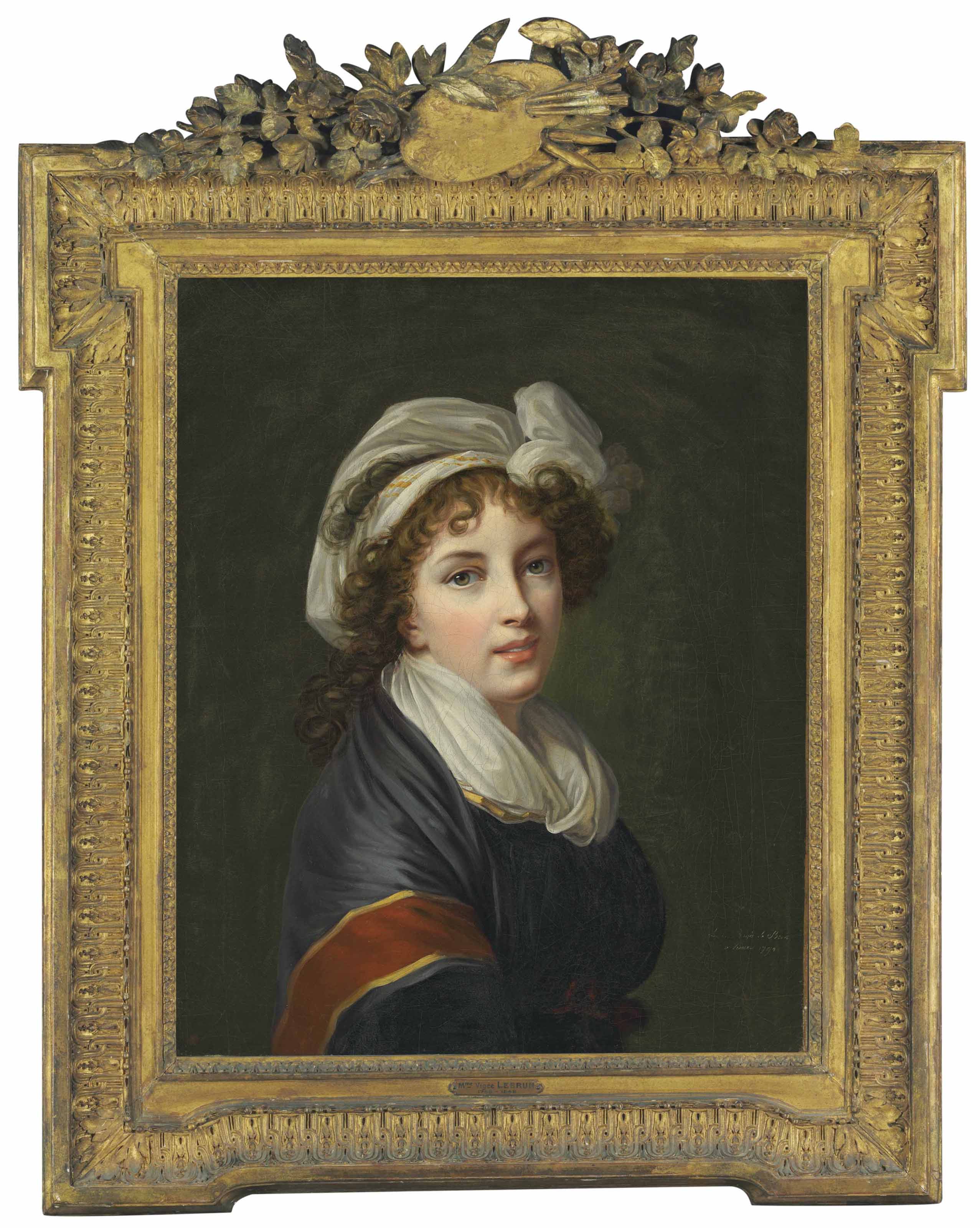 Elisabeth Louise Vigée Le Brun — Портрет художника, во весь рост