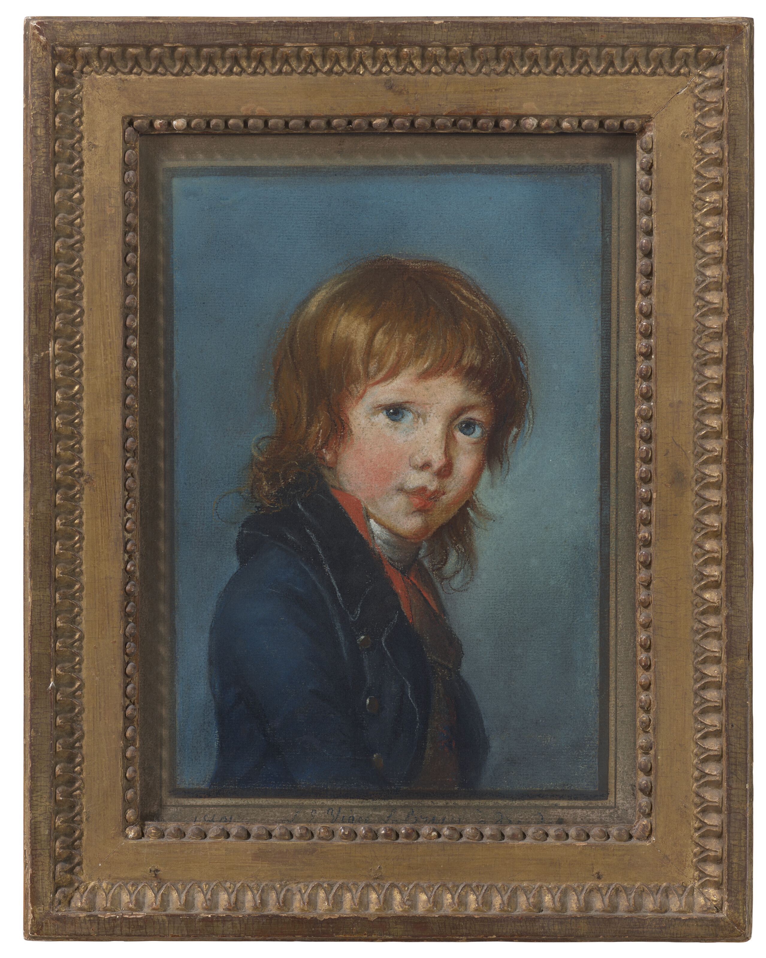 Elisabeth Louise Vigée Le Brun — Портрет мальчика, длиной до груди, изображение 2
