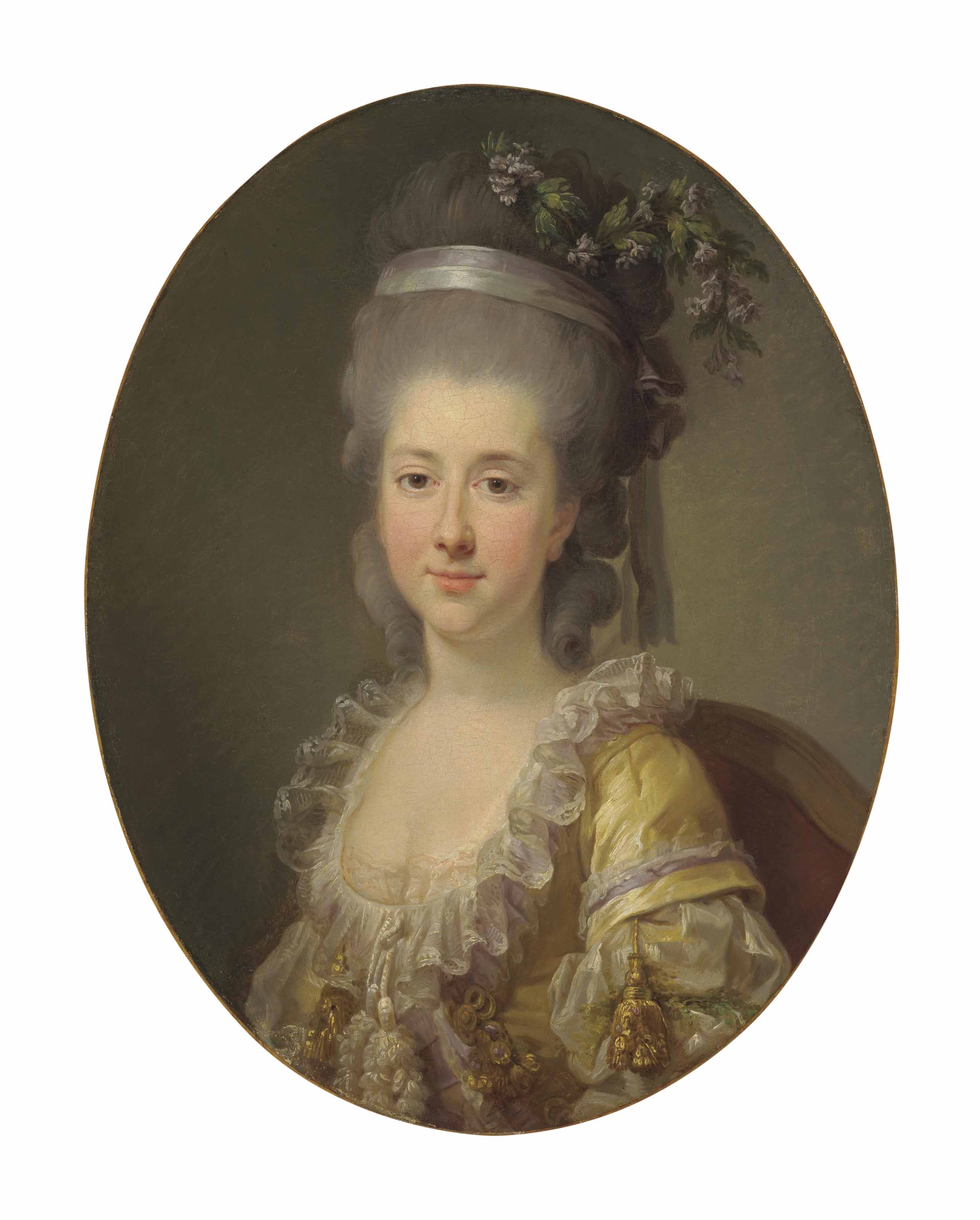 Elisabeth Louise Vigée Le Brun — Портрет графини Урсулы Потоцкой, урожденной Замойской (ок. 1750-1808/16), во весь рост