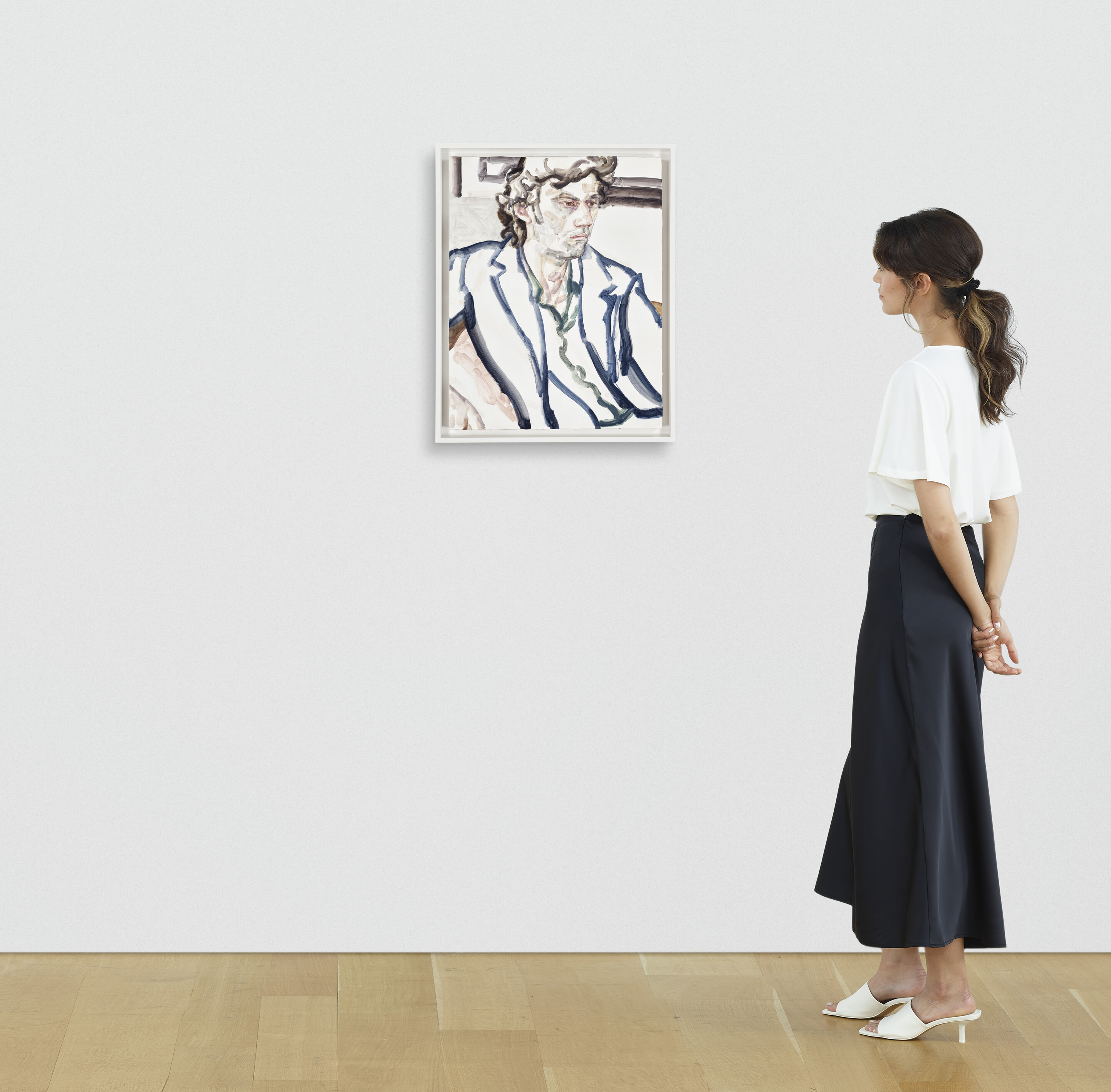 Elizabeth Peyton — Джонас Кауфман, март 2013, Нью-Йорк, изображение 4