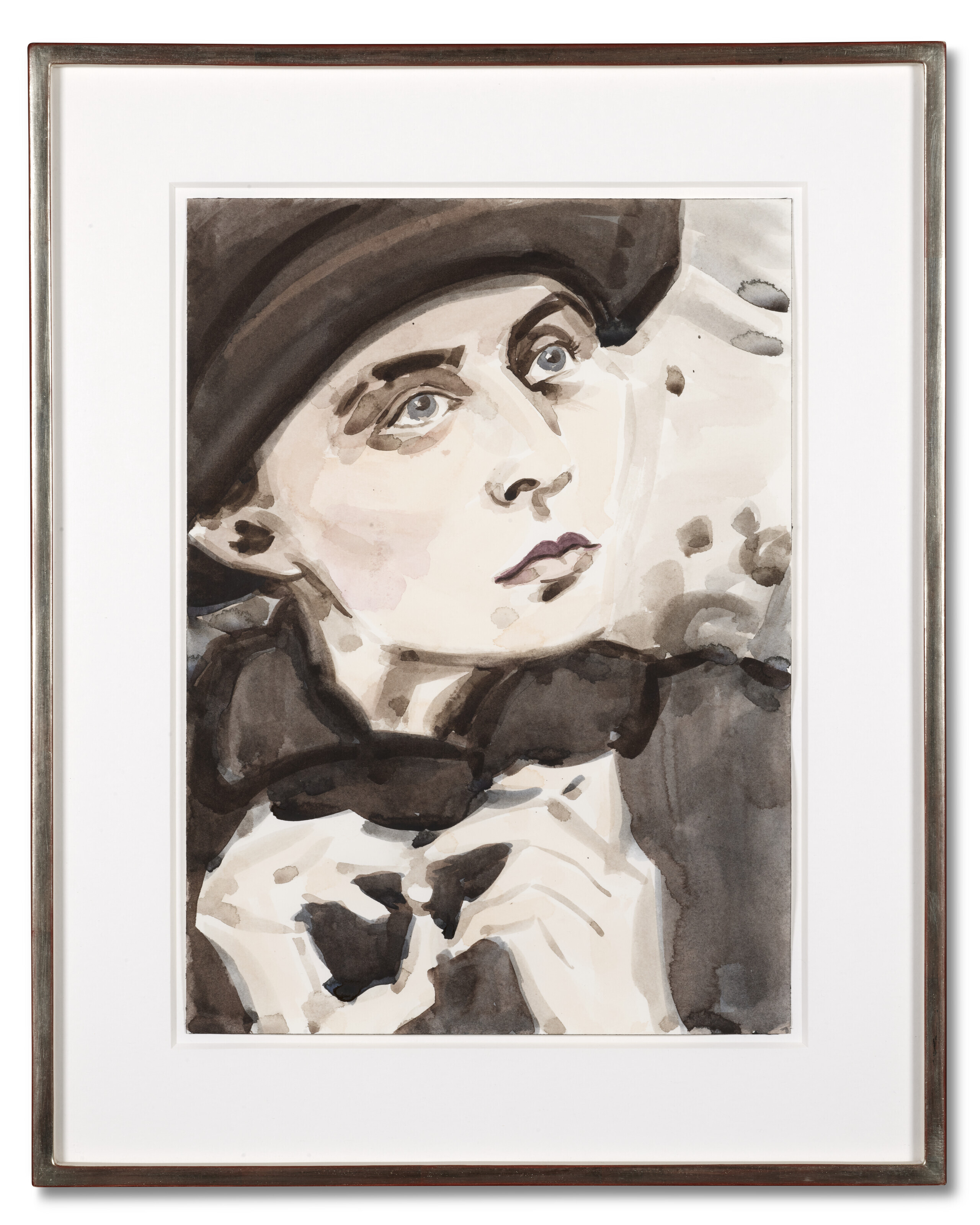 Elizabeth Peyton — Джорджия О'Кифф в образе Штиглица, 1918 (в шляпе), изображение 2