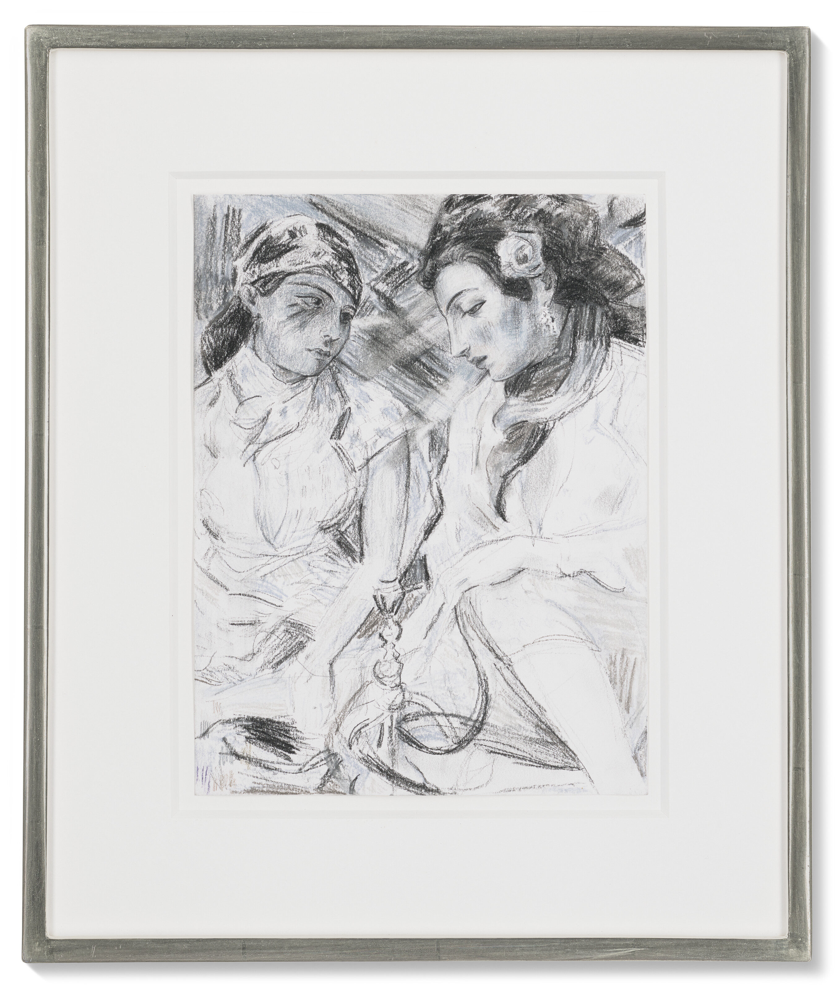 Elizabeth Peyton — Две женщины (Флобер в Египте, после Делакруа), изображение 2