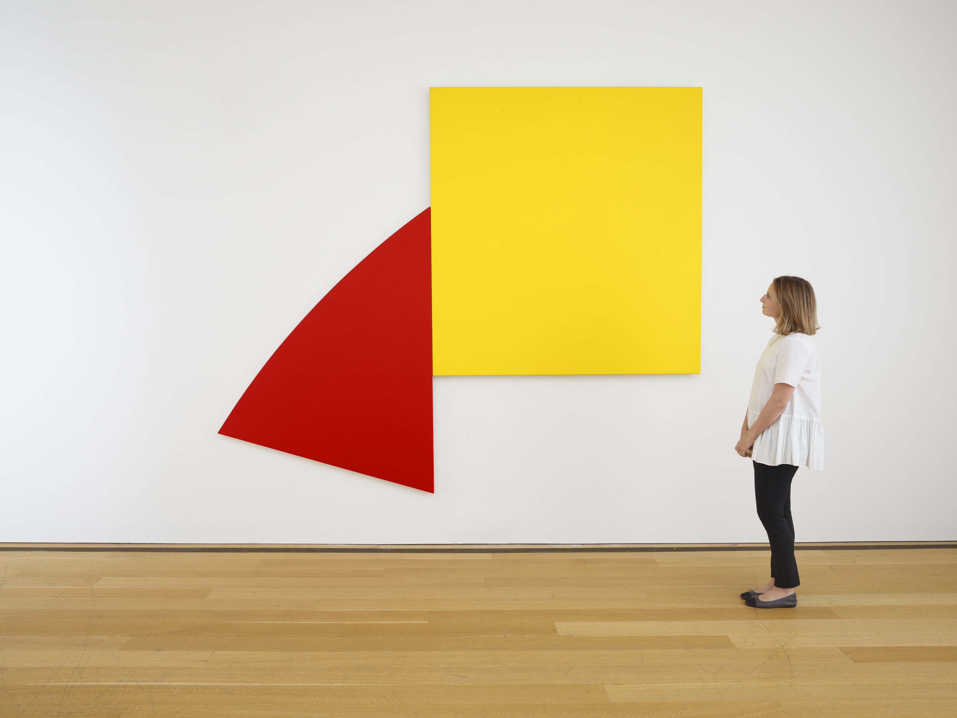 Ellsworth Kelly — Желтая панель с красным изгибом, изображение 2