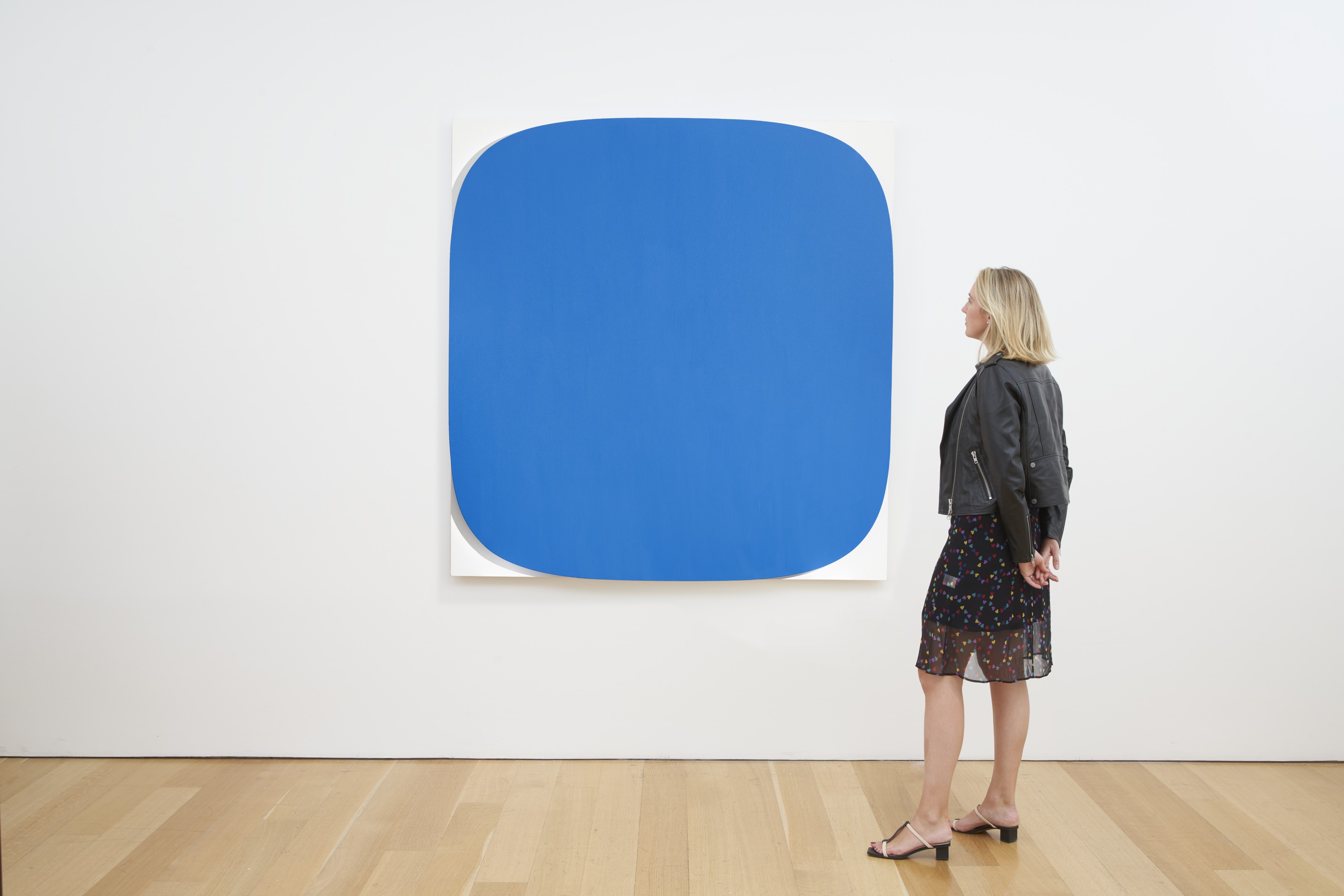 Ellsworth Kelly — Синий Рельеф На Белом фоне, изображение 2