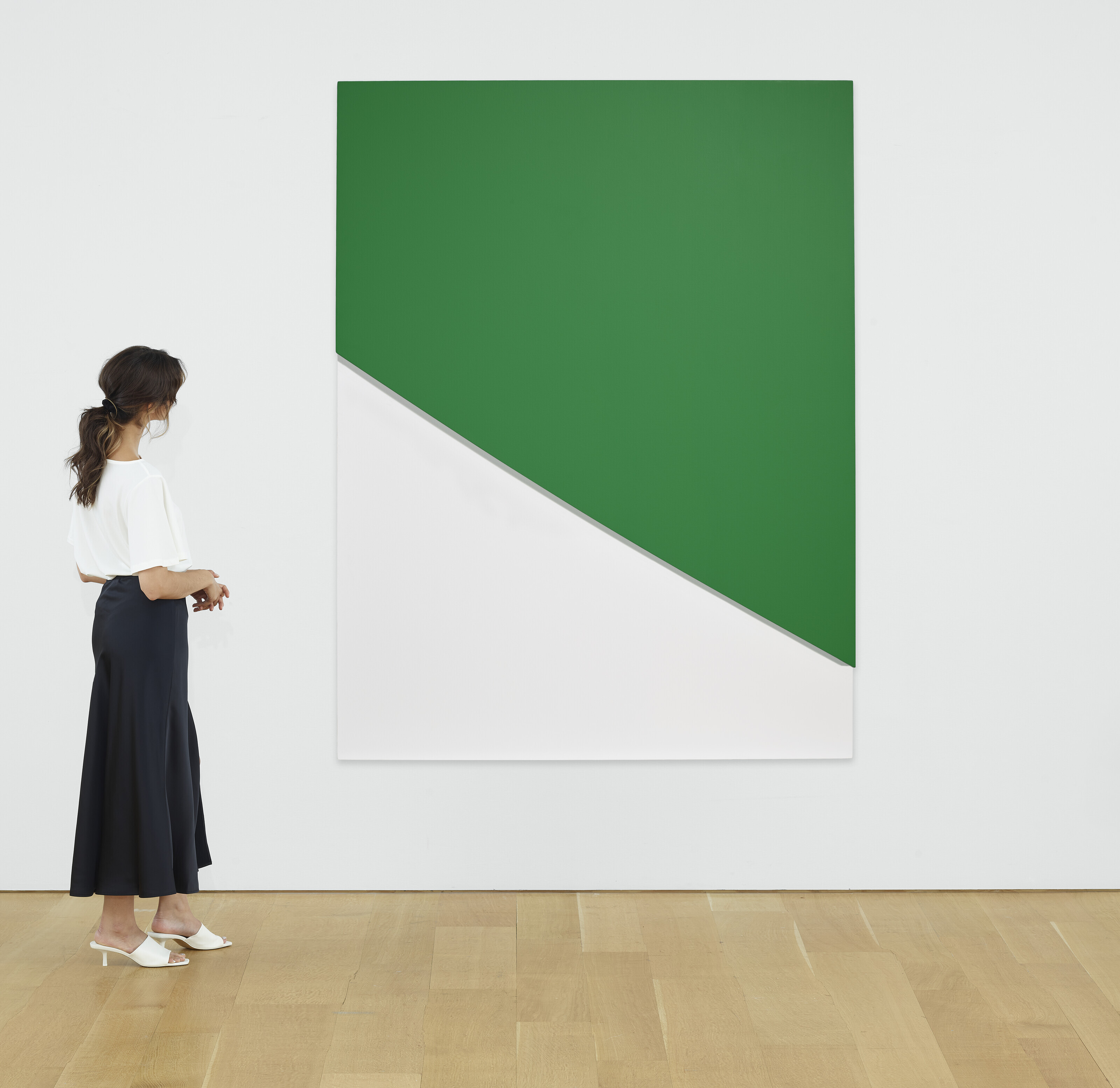 Ellsworth Kelly — Рельефная зеленая кривая, изображение 3