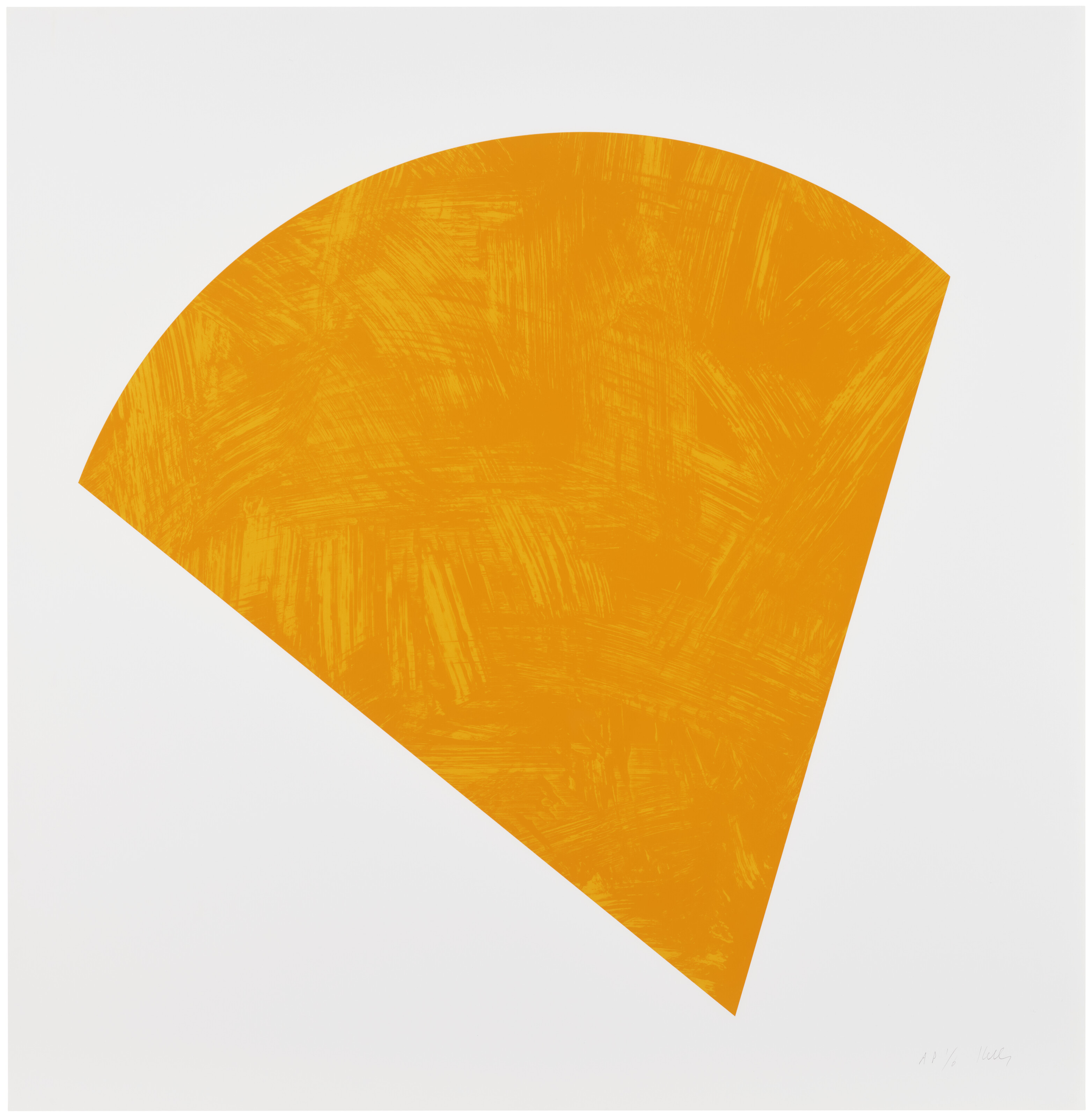 Ellsworth Kelly — Без названия (оранжевый), из серии Фиолетовый, красный, серый, оранжевый