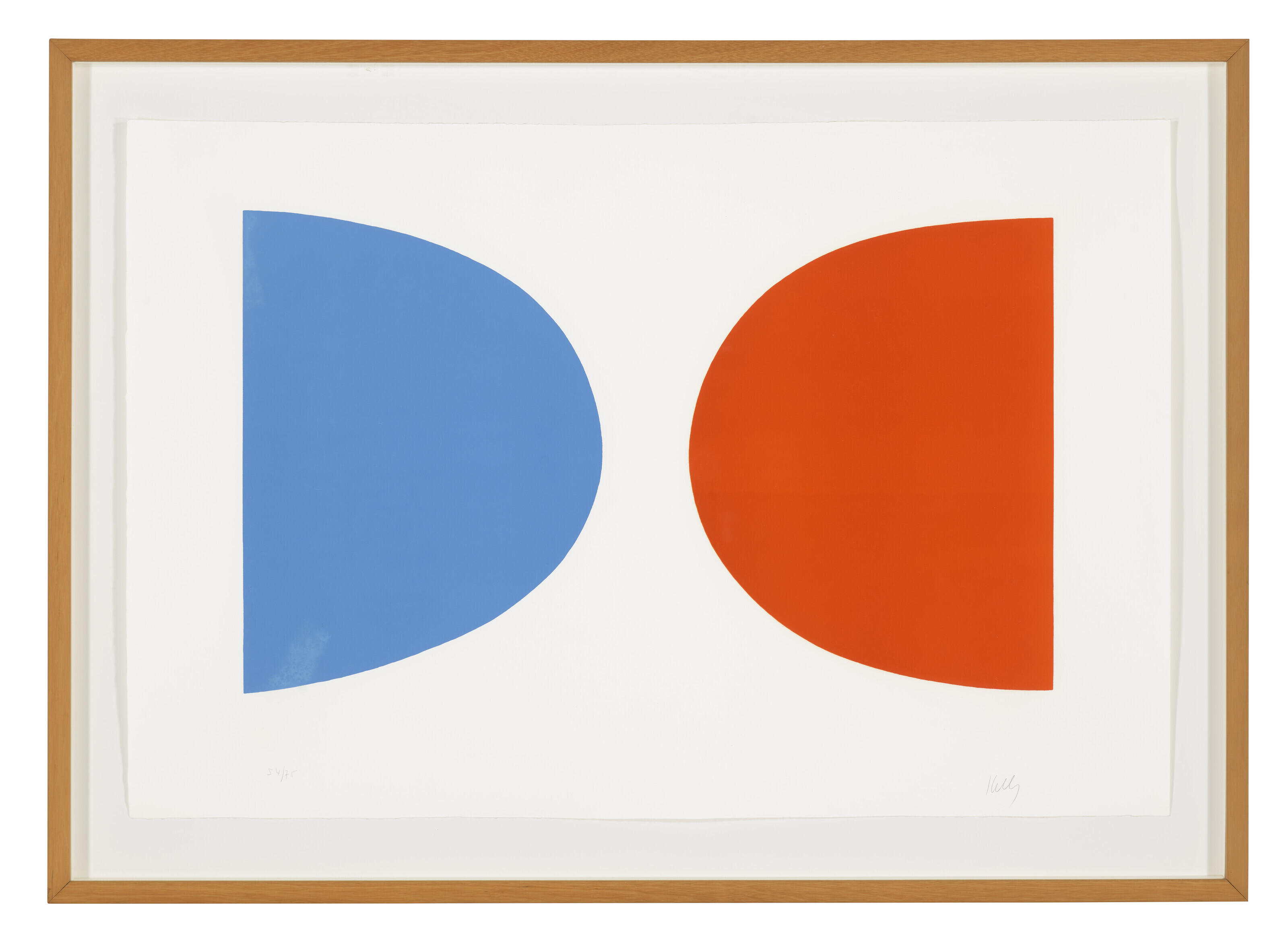 Ellsworth Kelly — Синий и оранжевый, изображение 2