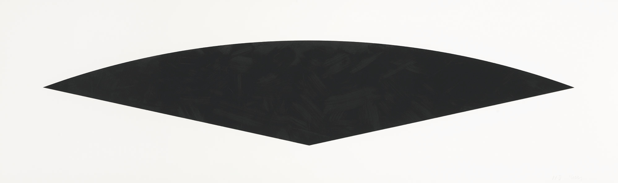 Ellsworth Kelly — Темно-серая кривая (G. 1356)