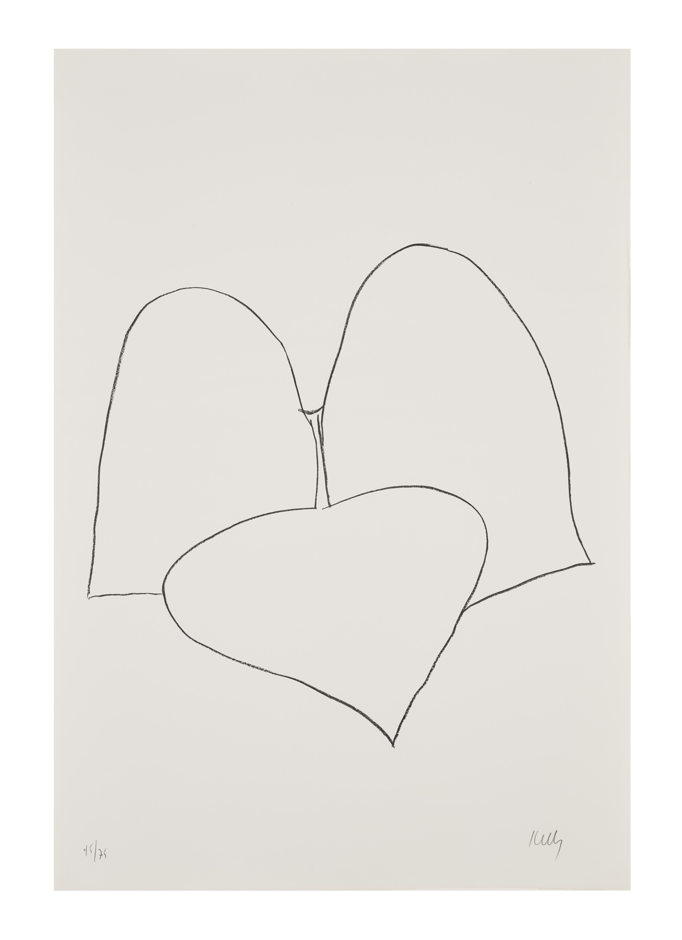 Ellsworth Kelly — Листья стручковой фасоли III (Фасоль Верт III), изображение 1
