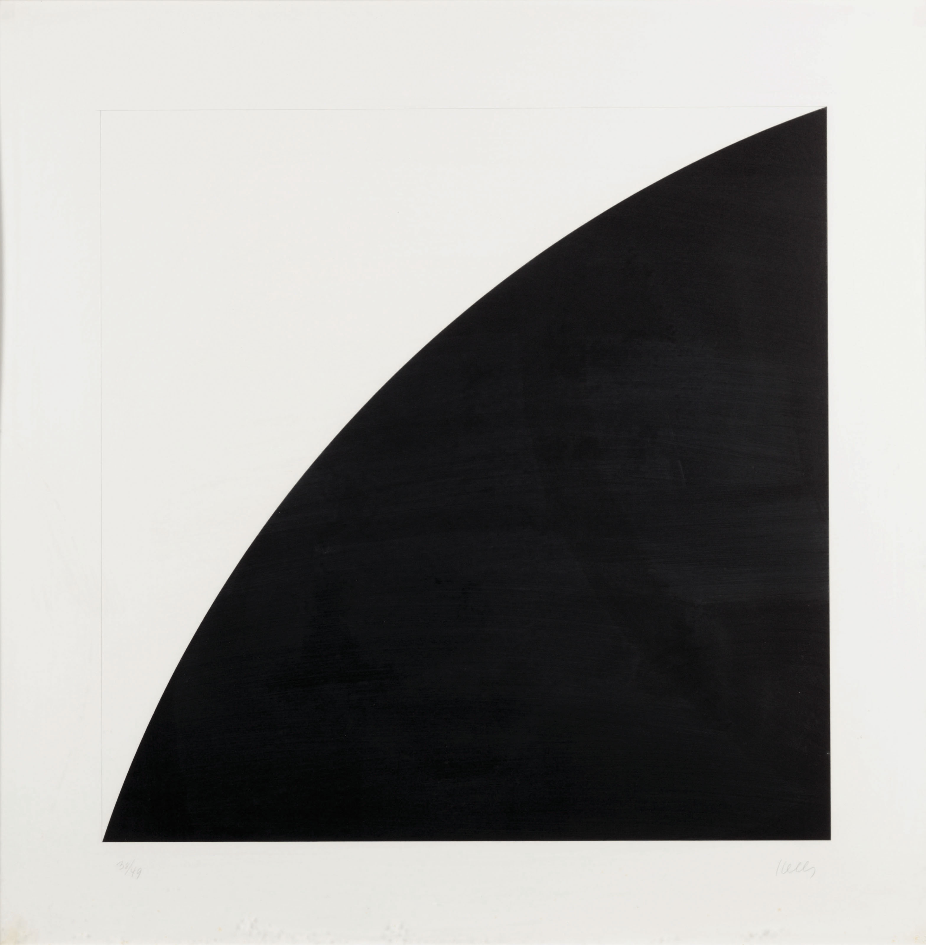 Ellsworth Kelly — (i) Белая кривая I (ii) Черная кривая I, изображение 2