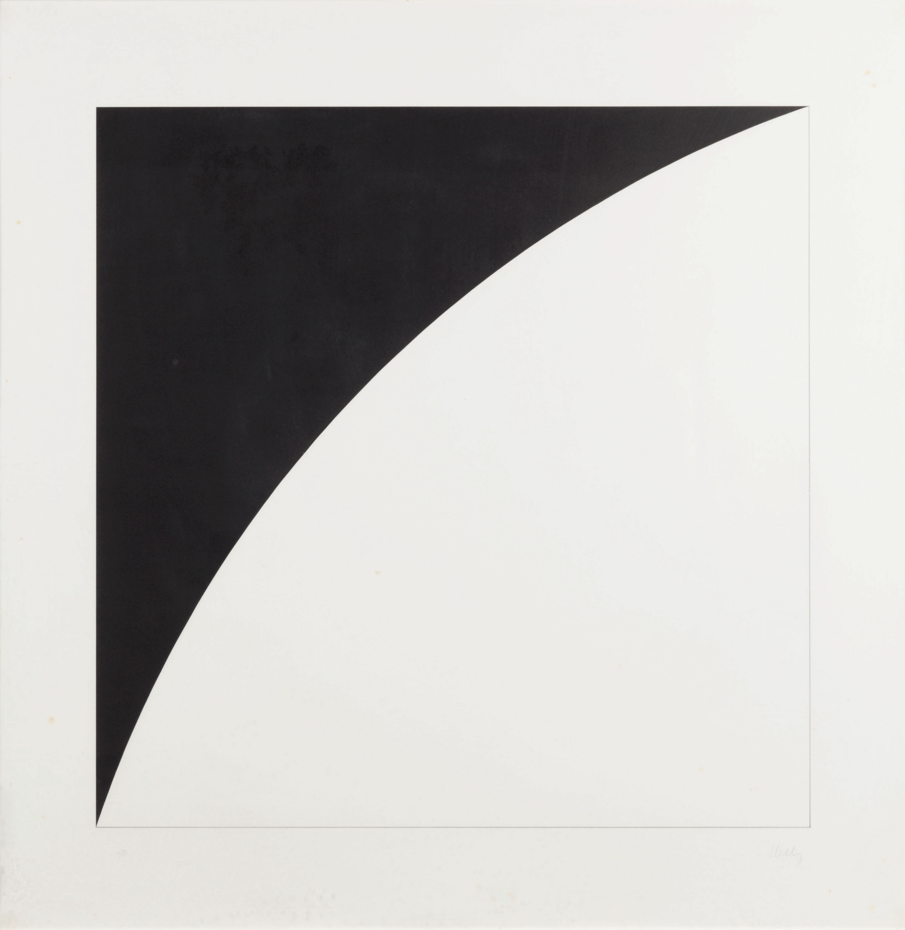 Ellsworth Kelly — (i) Белая кривая I (ii) Черная кривая I, изображение 3
