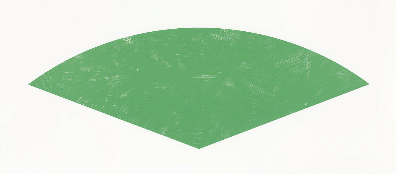 Ellsworth Kelly — Зеленая кривая (Близнецы 1352)