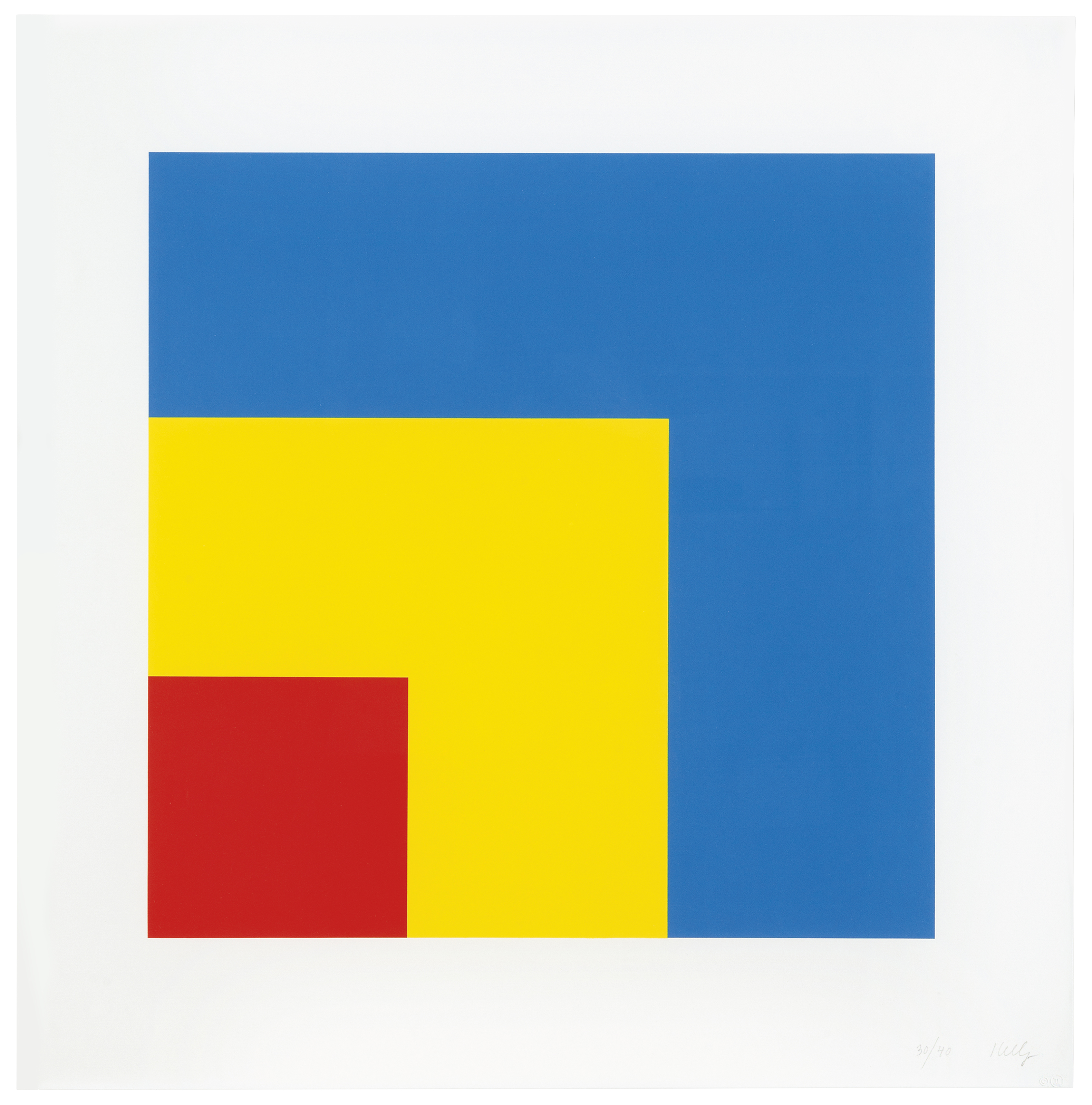 Ellsworth Kelly — Красный, желтый, синий