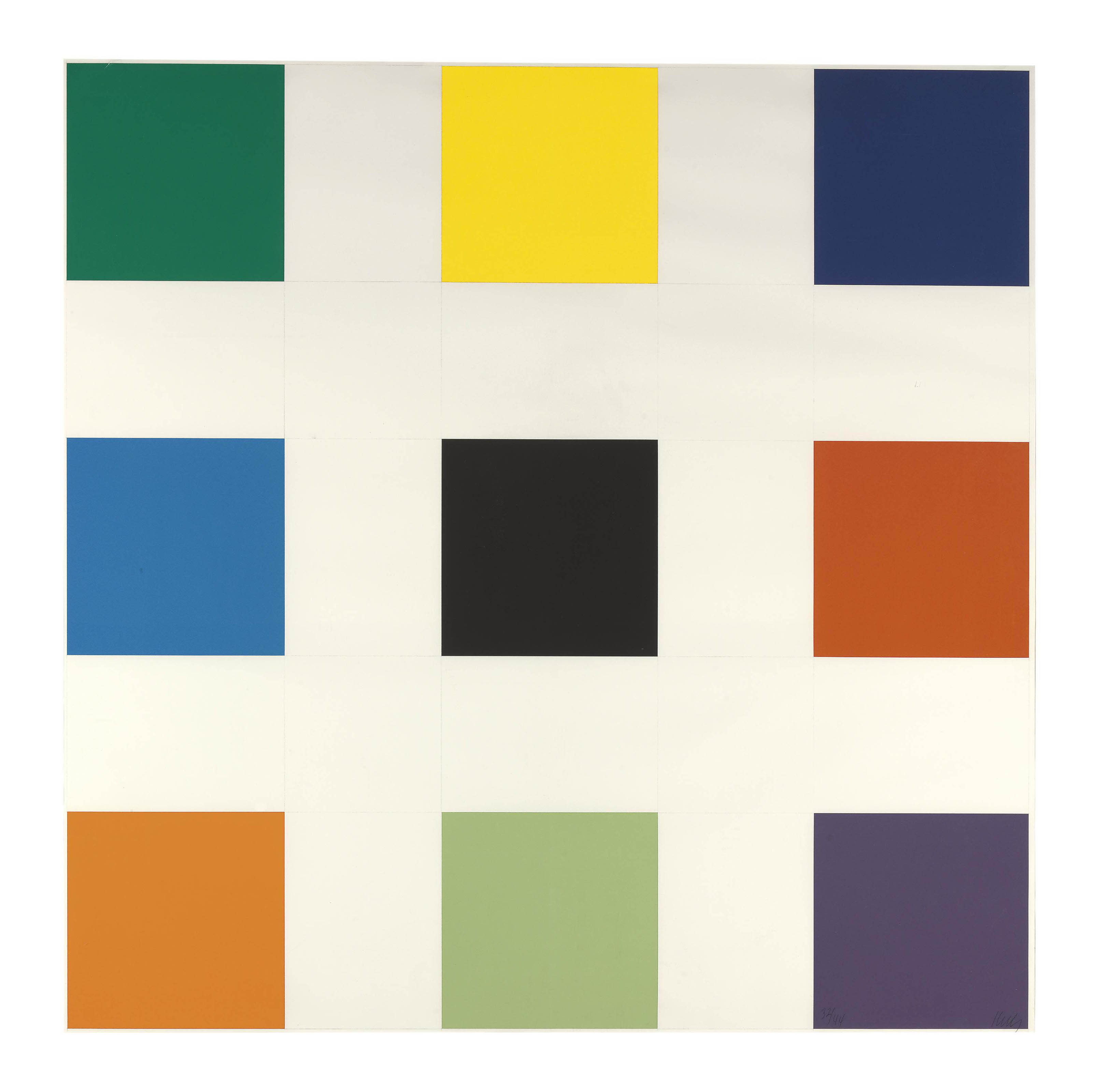 Ellsworth Kelly — Девять квадратов (Axsom 164)