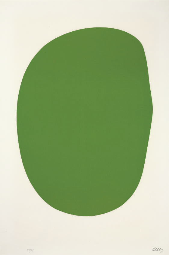 Ellsworth Kelly — Зеленый (IV.4. Green; Верхняя серия IV, № 4) (Axsom 7)