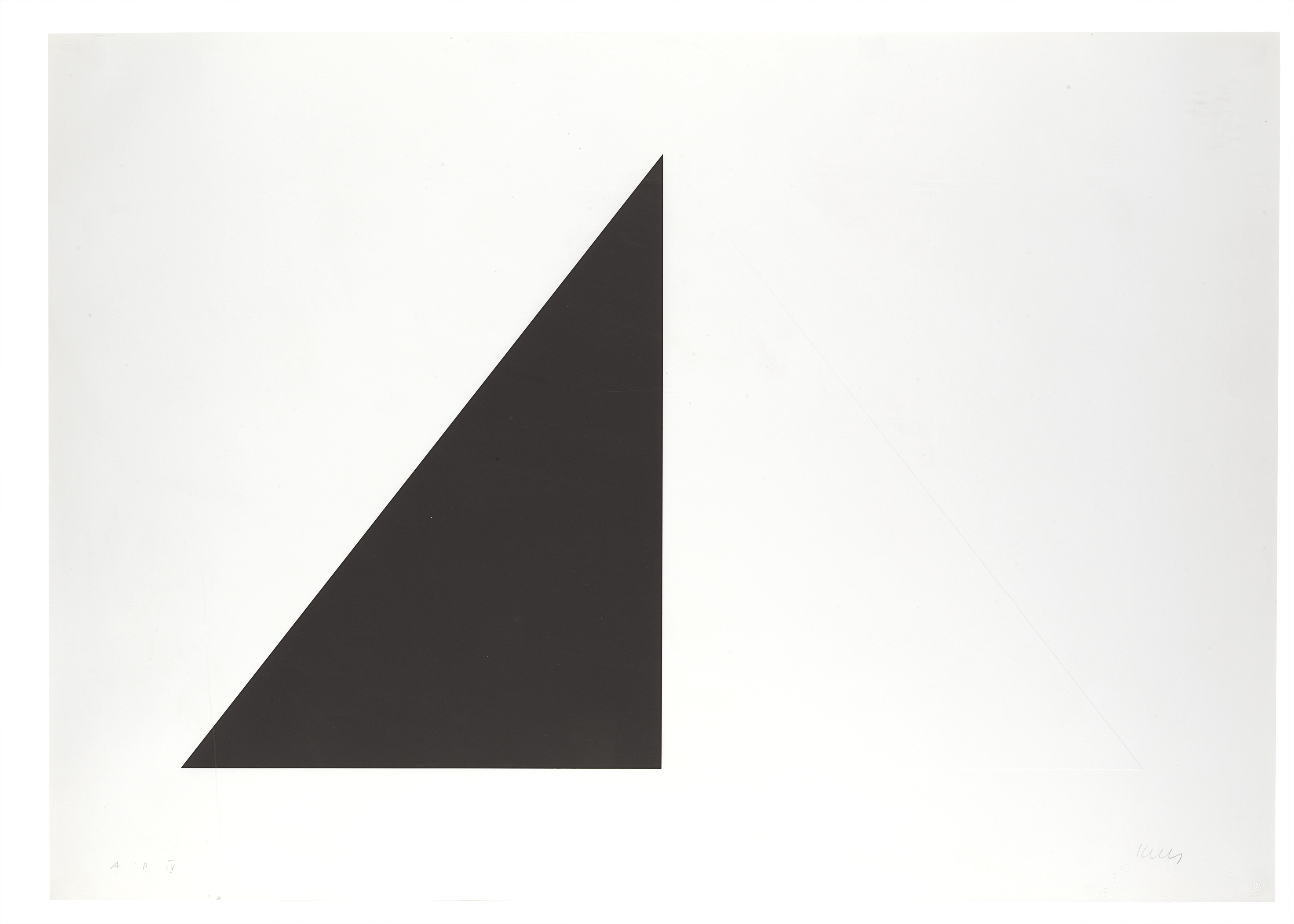Ellsworth Kelly — Черно-белая пирамида