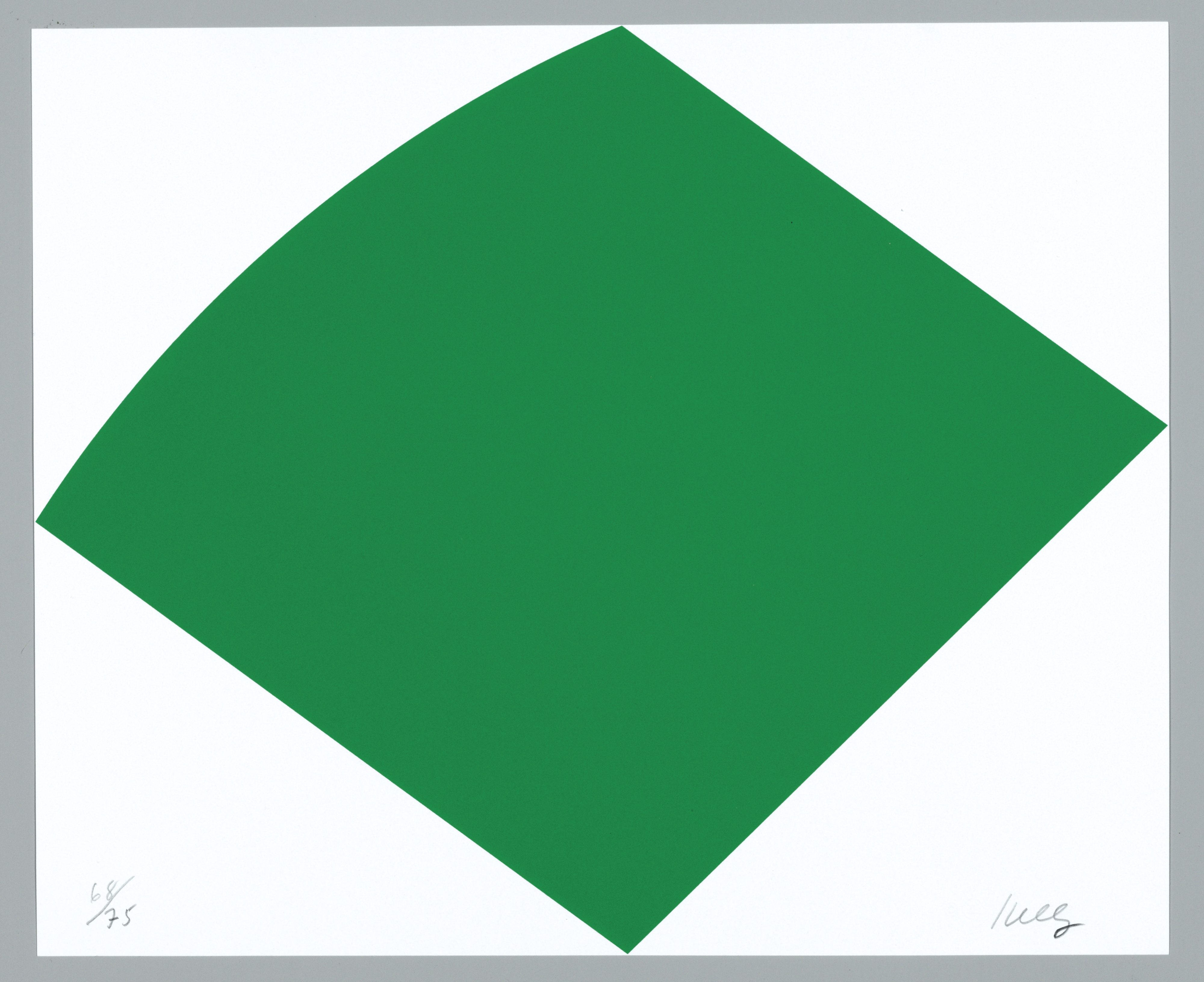 Ellsworth Kelly — Зеленая кривая