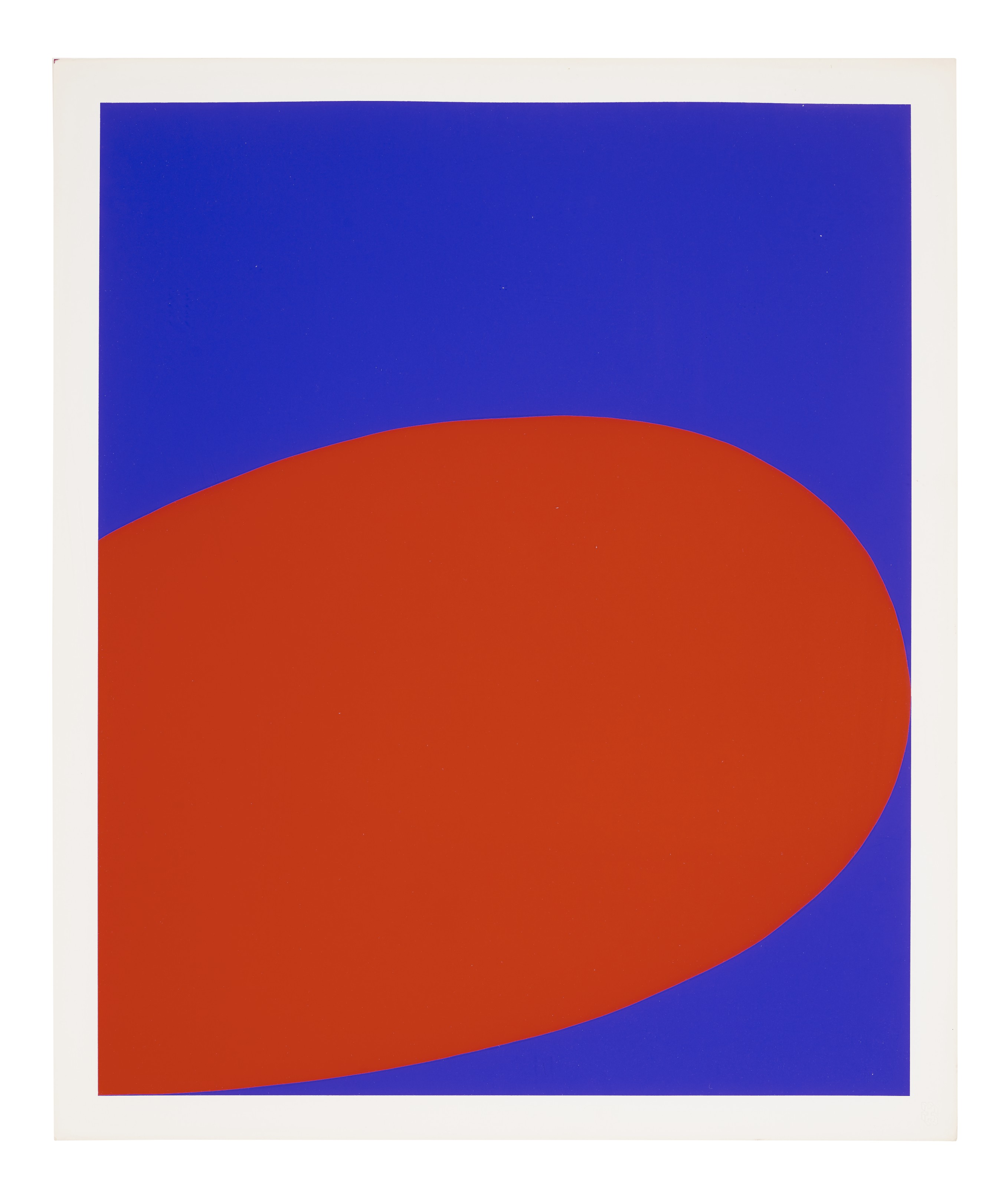 Ellsworth Kelly — Красно-синий, из десяти работ десяти художников